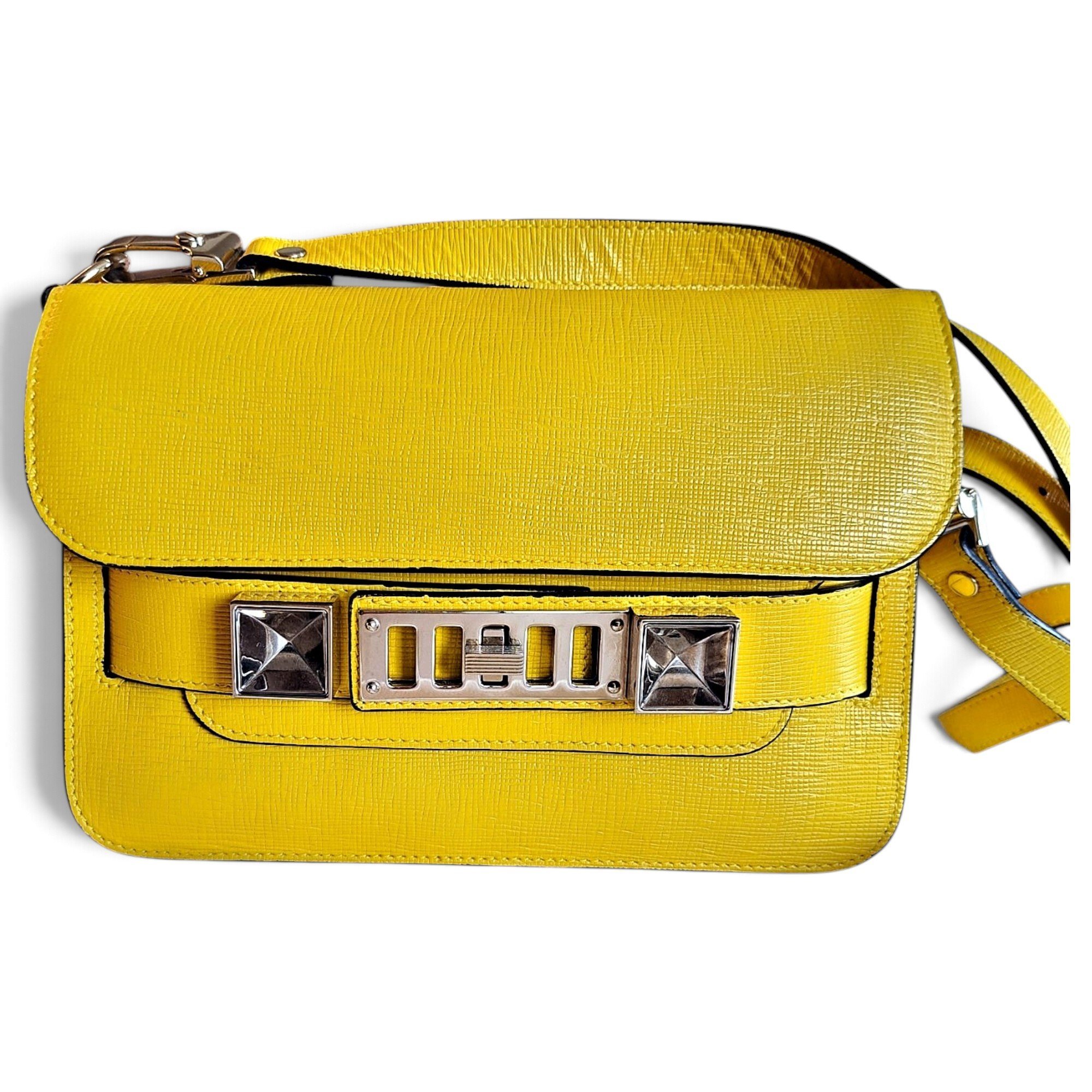 PS11 leather crossbody bag