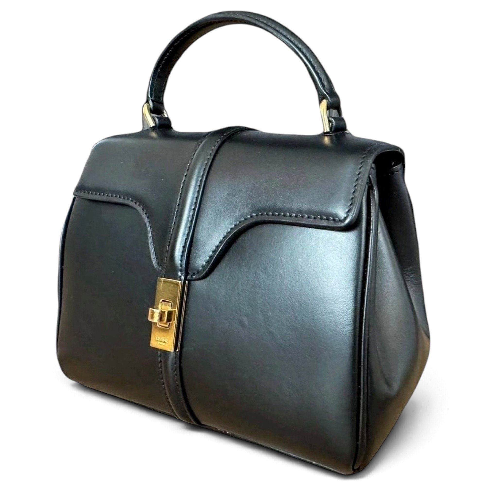 Sac 16 leather handbag