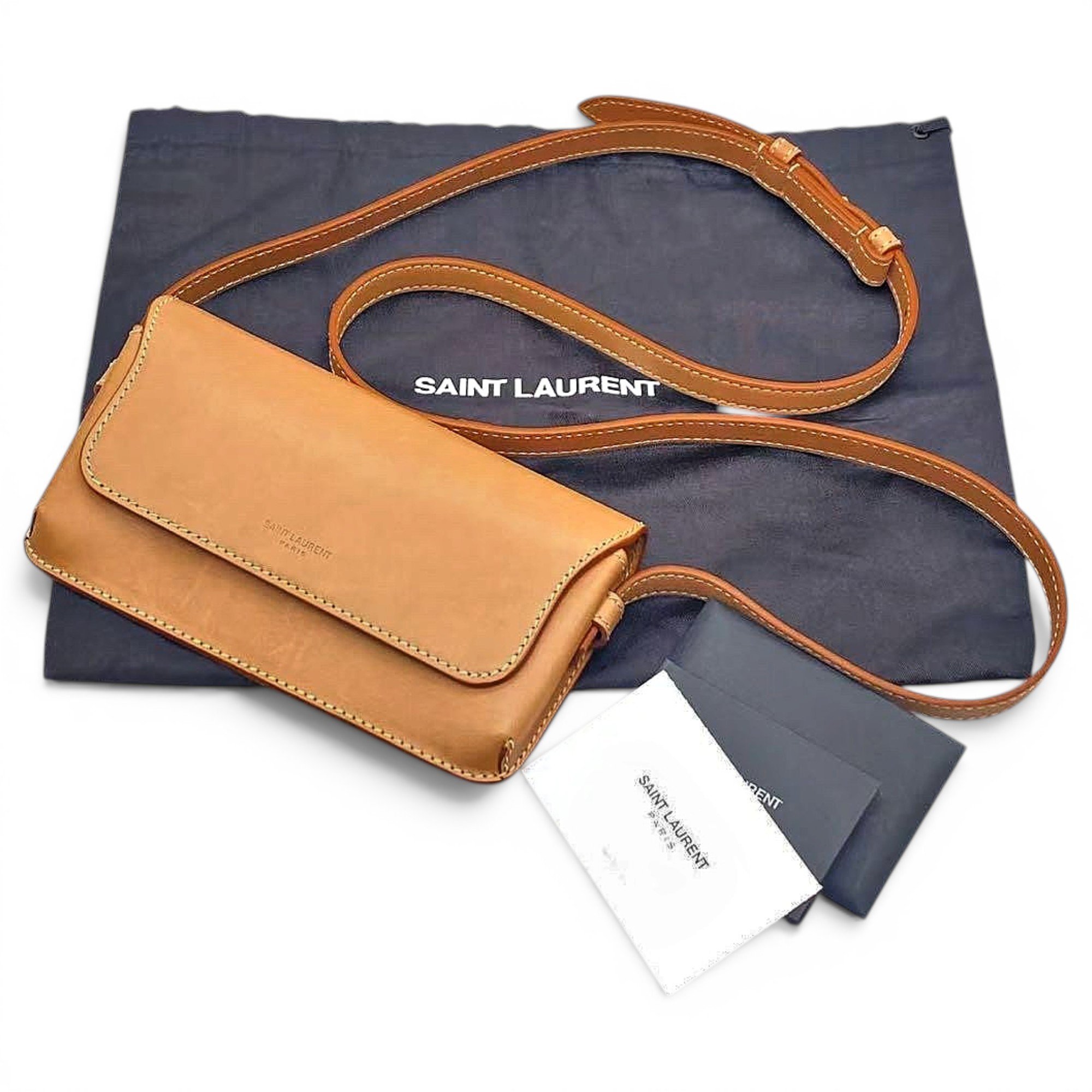 Leather crossbody bag