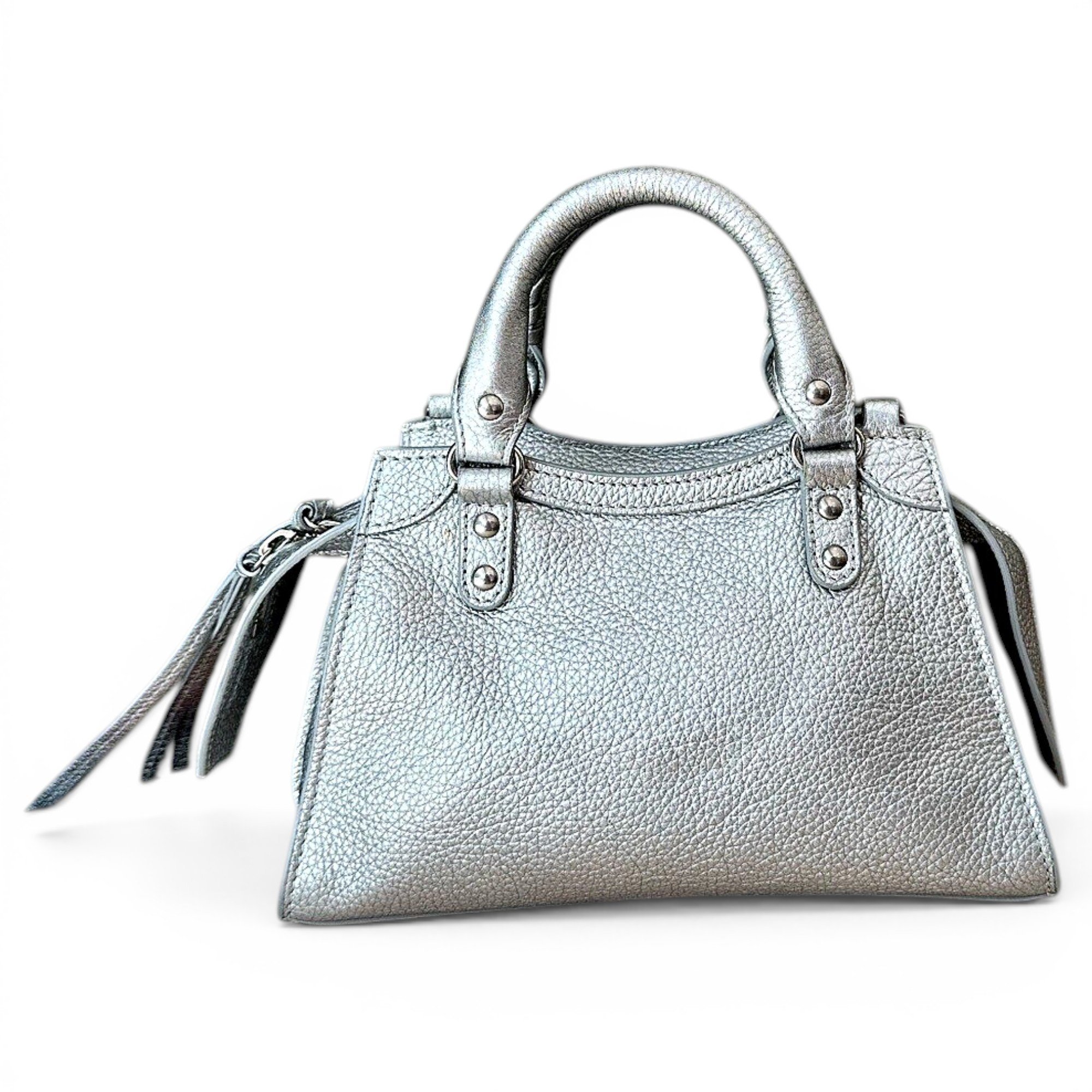 Leather handbag