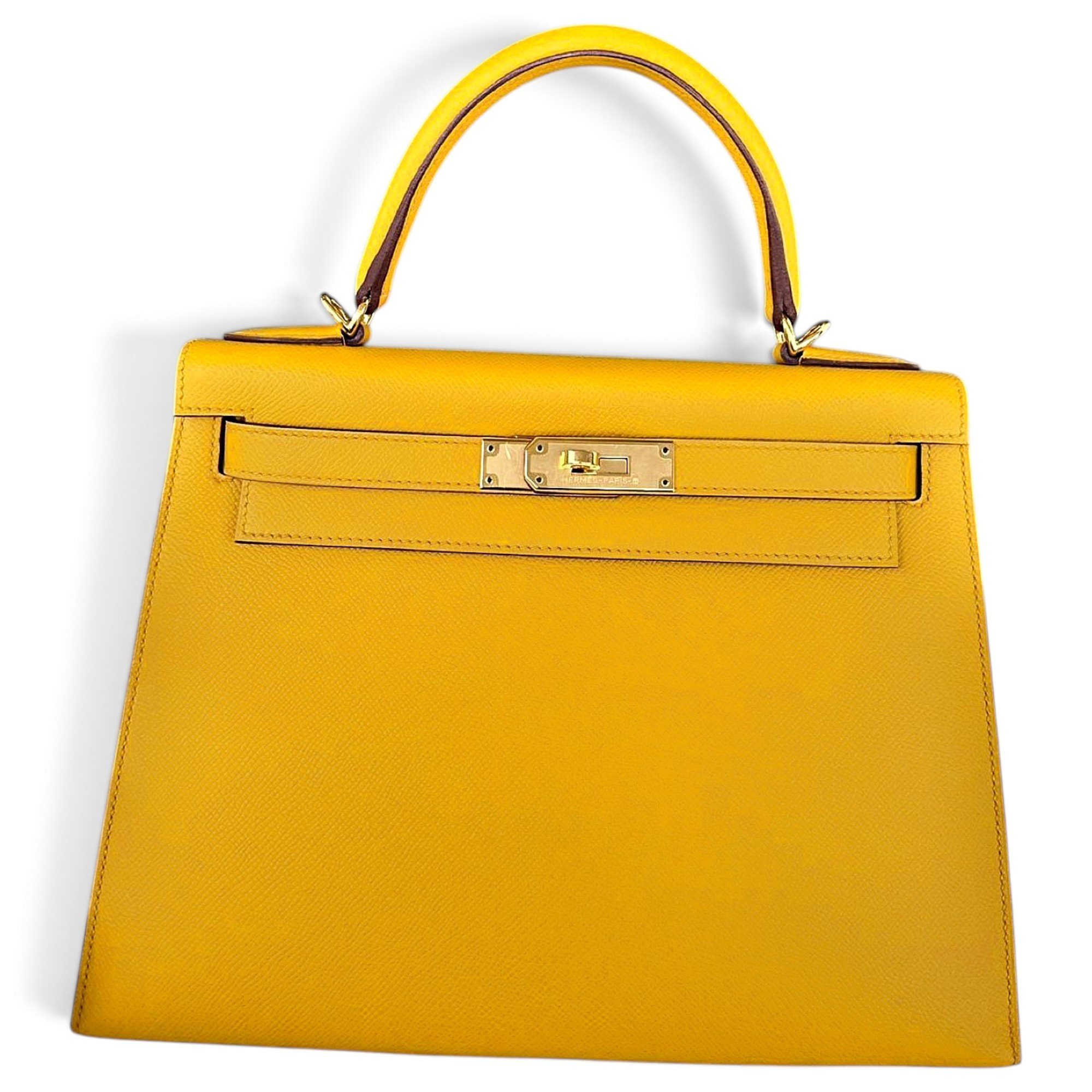 Kelly 28 leather handbag