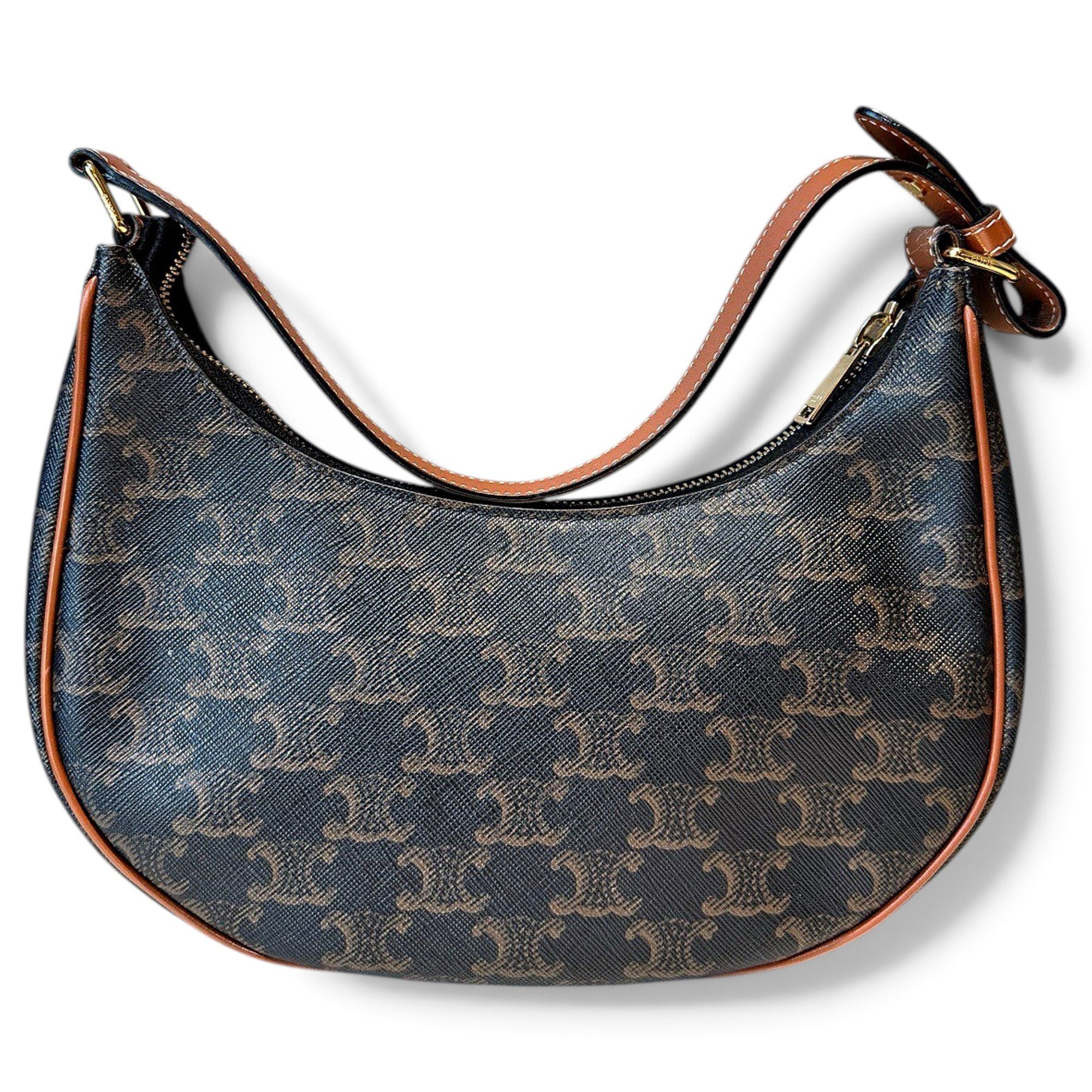 Triomphe leather handbag