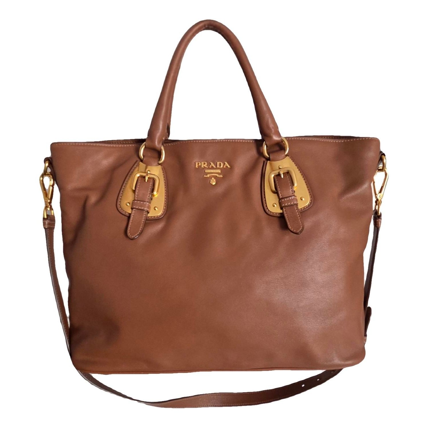 Leather tote