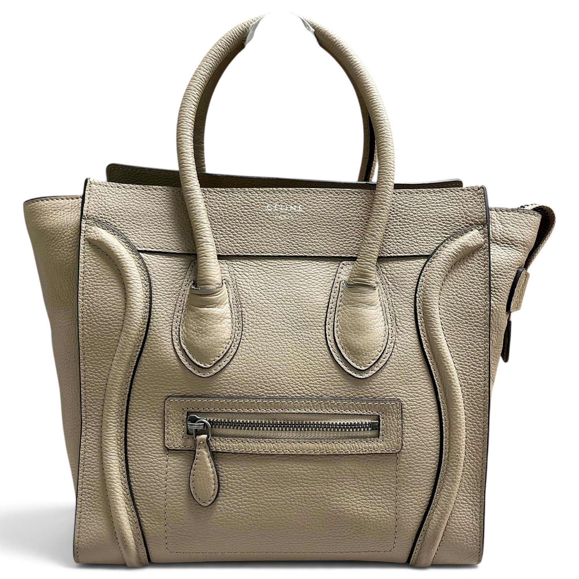 Luggage leather handbag