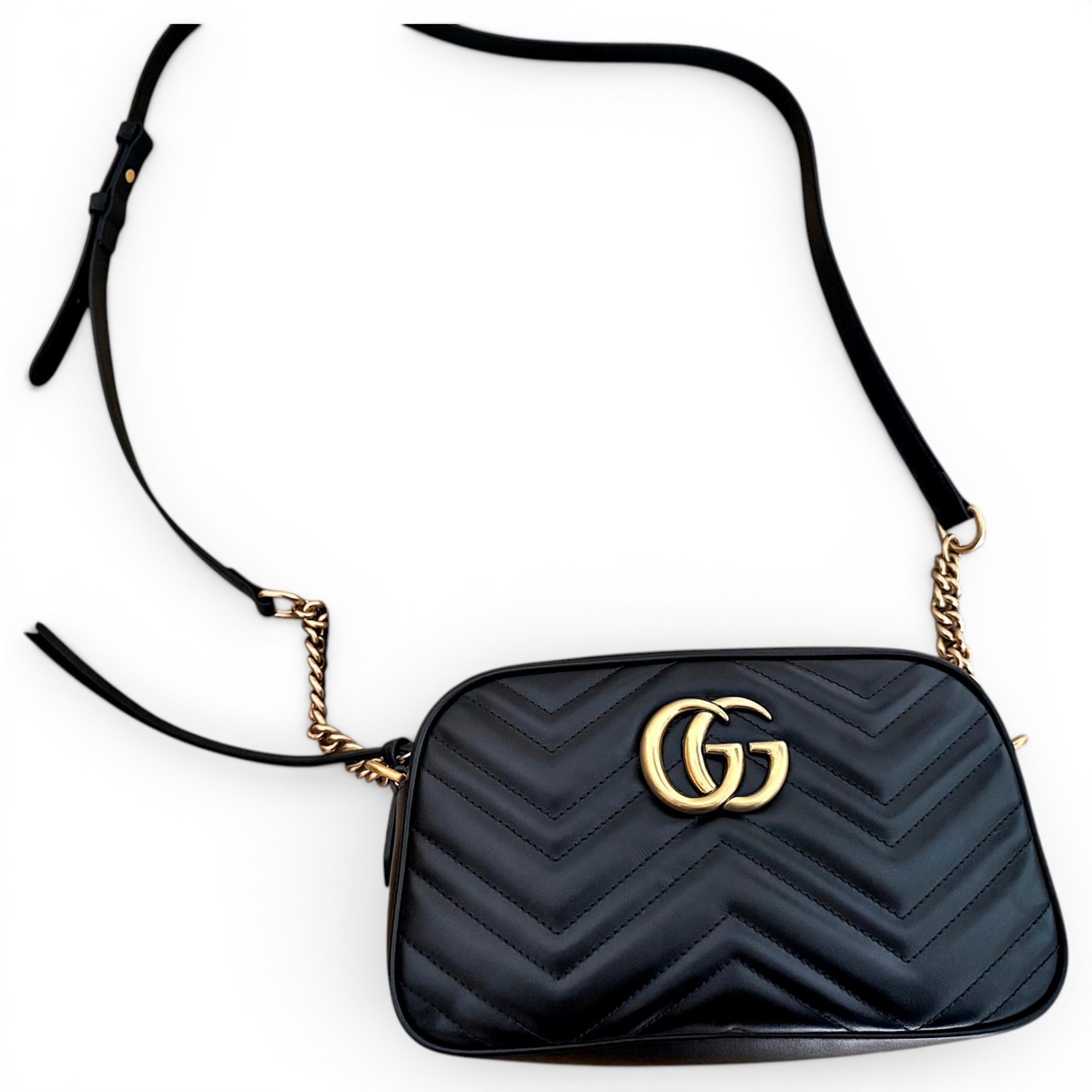 GG Marmont leather crossbody bag