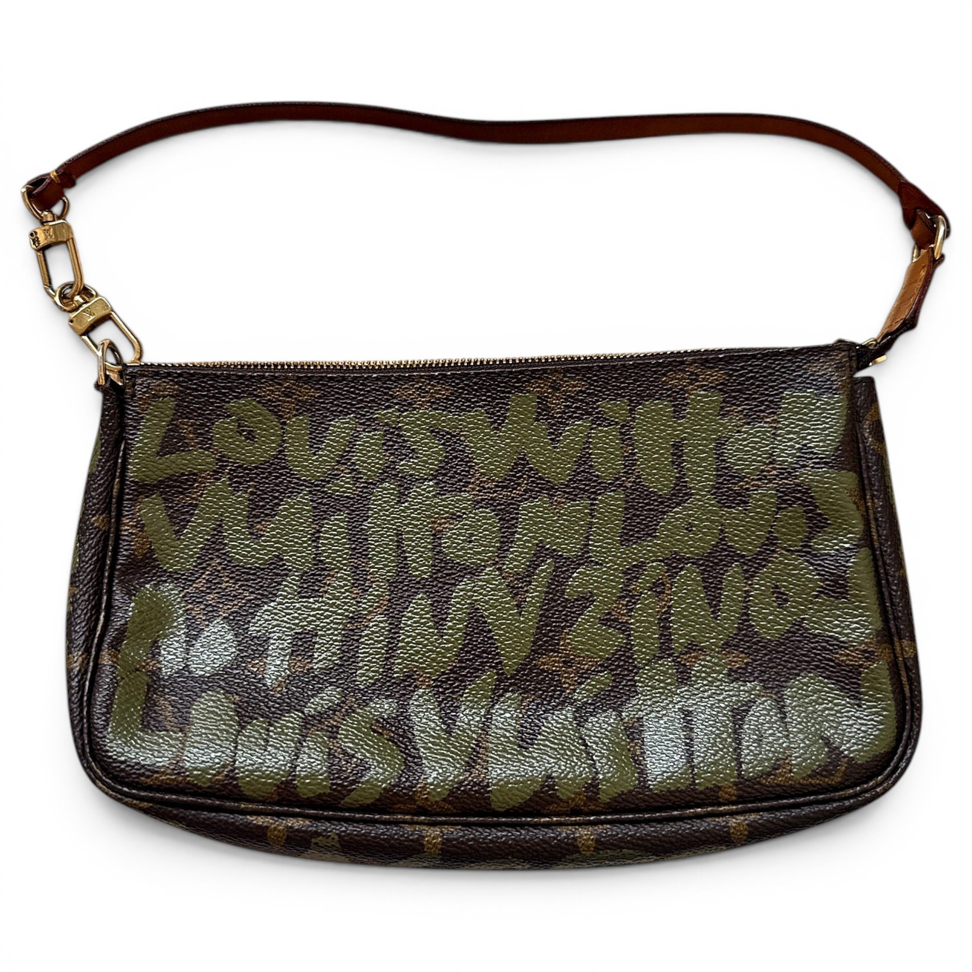 Pochette Accessoire leather handbag