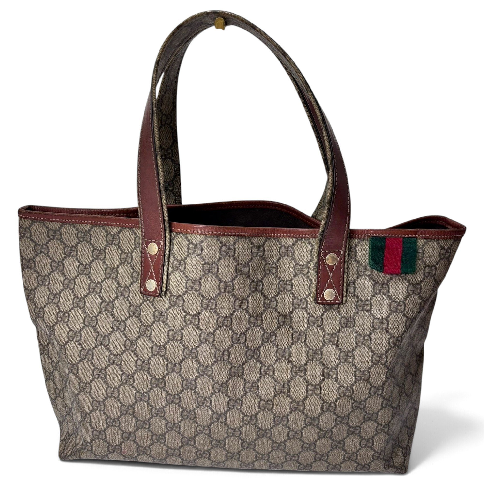 Ophidia Shopping leather tote
