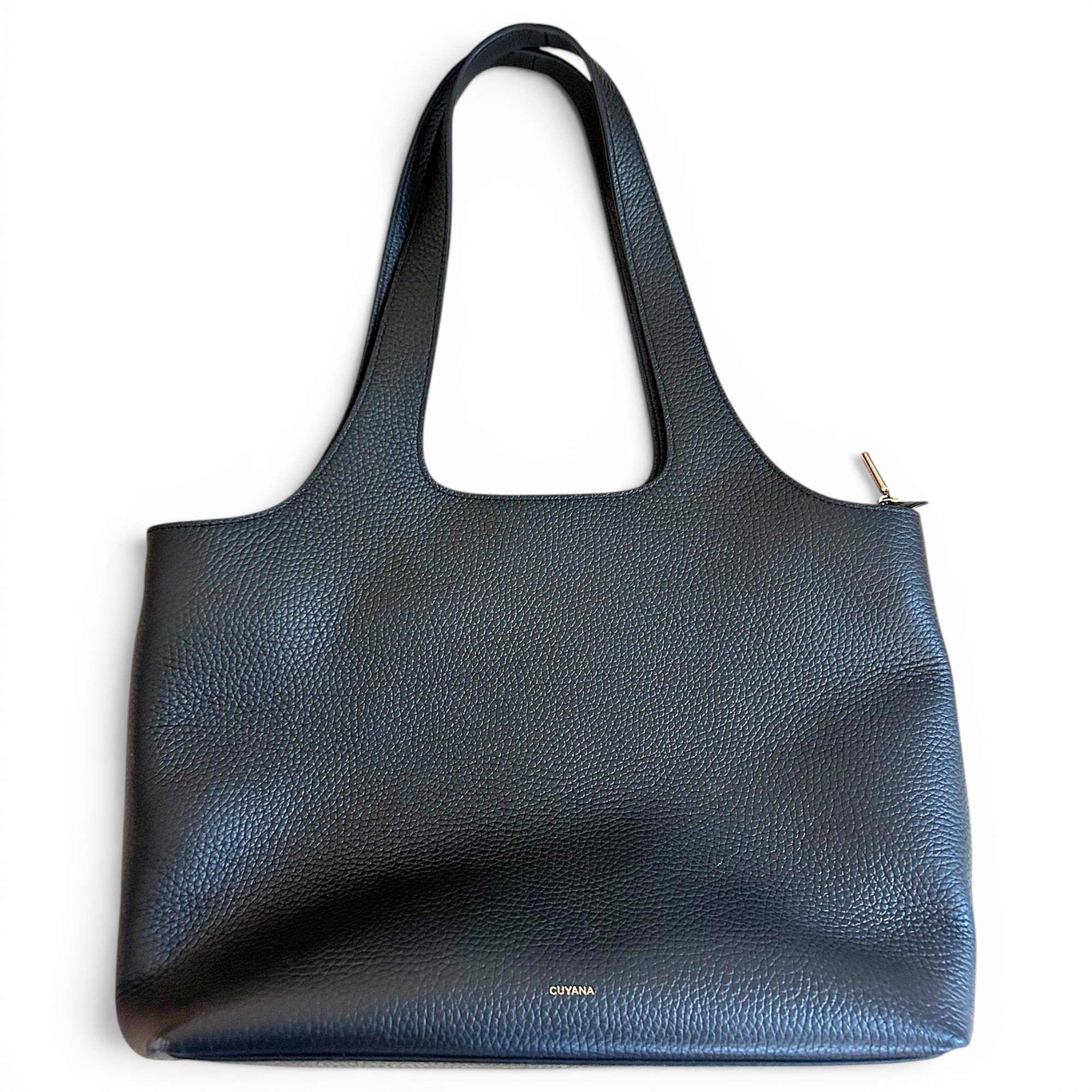 Leather tote