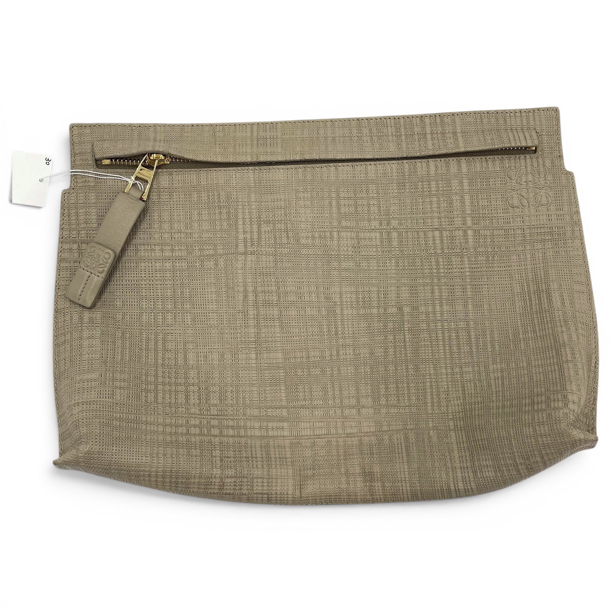 Anagram leather handbag
