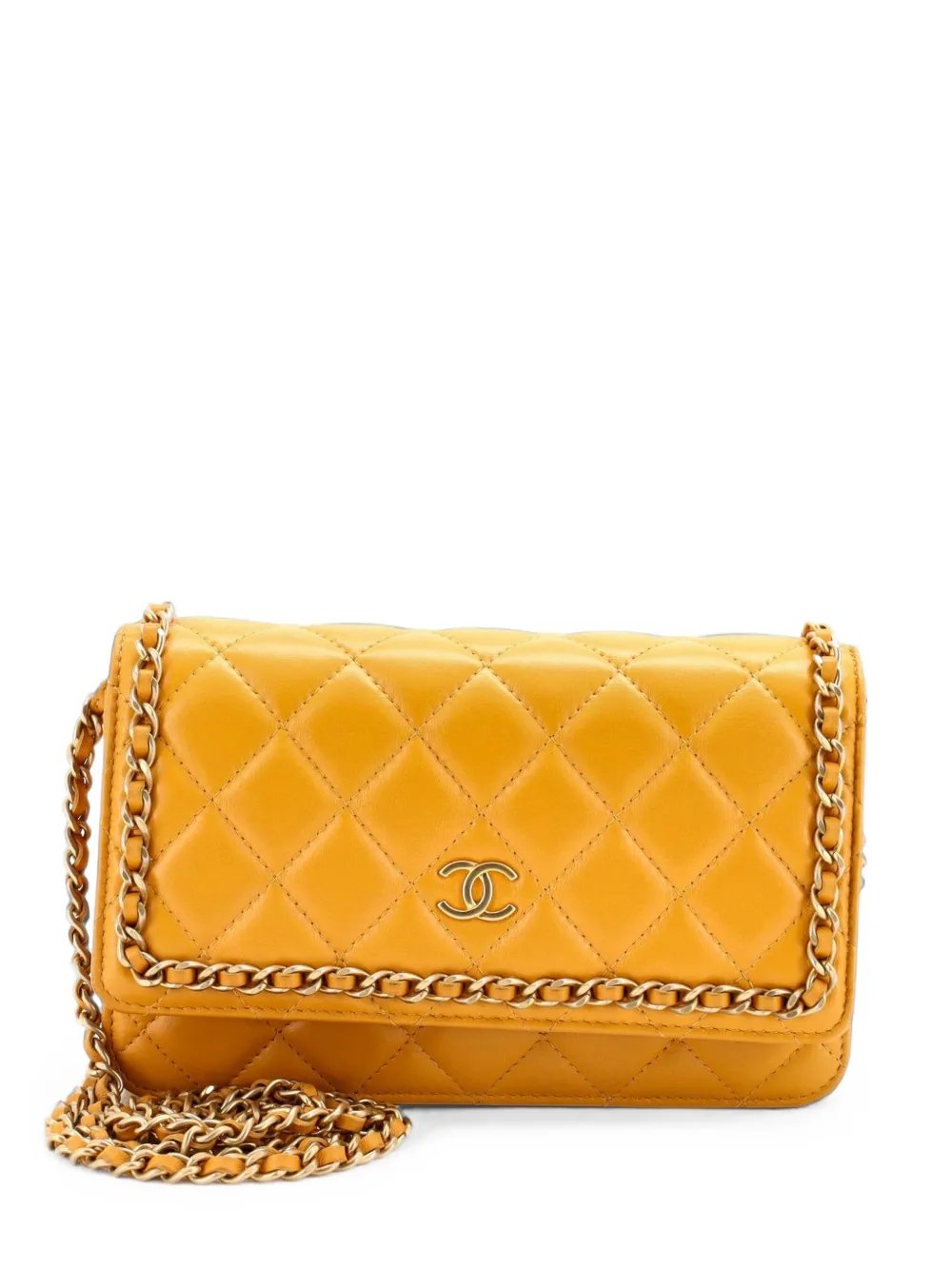 Chain Around Wallet on Chain Quilted Lambskin clutch bag
