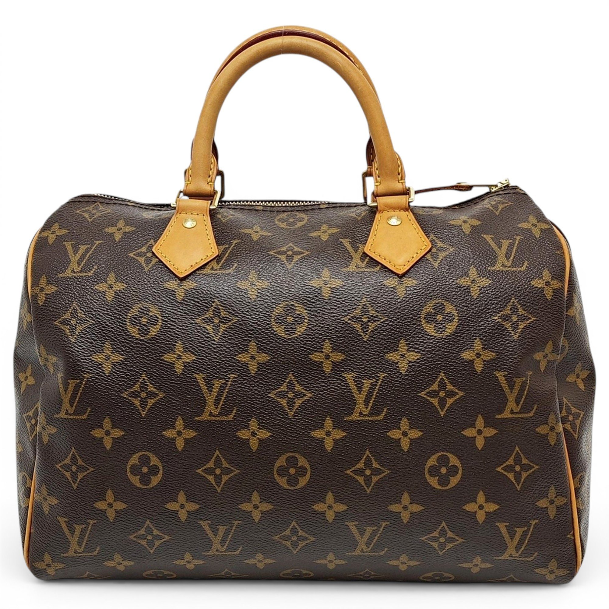 Nano Speedy / Mini HL leather handbag