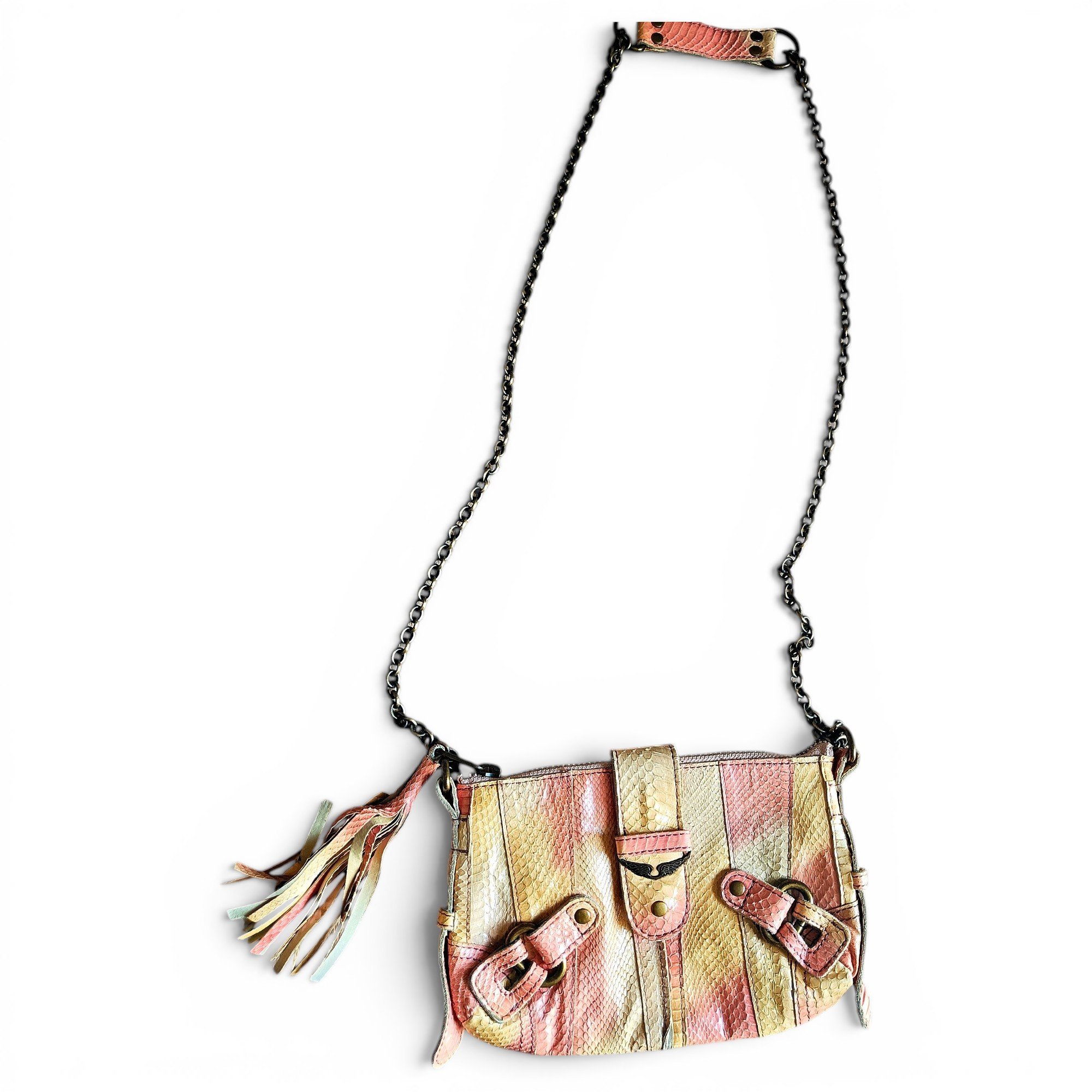 Leather crossbody bag