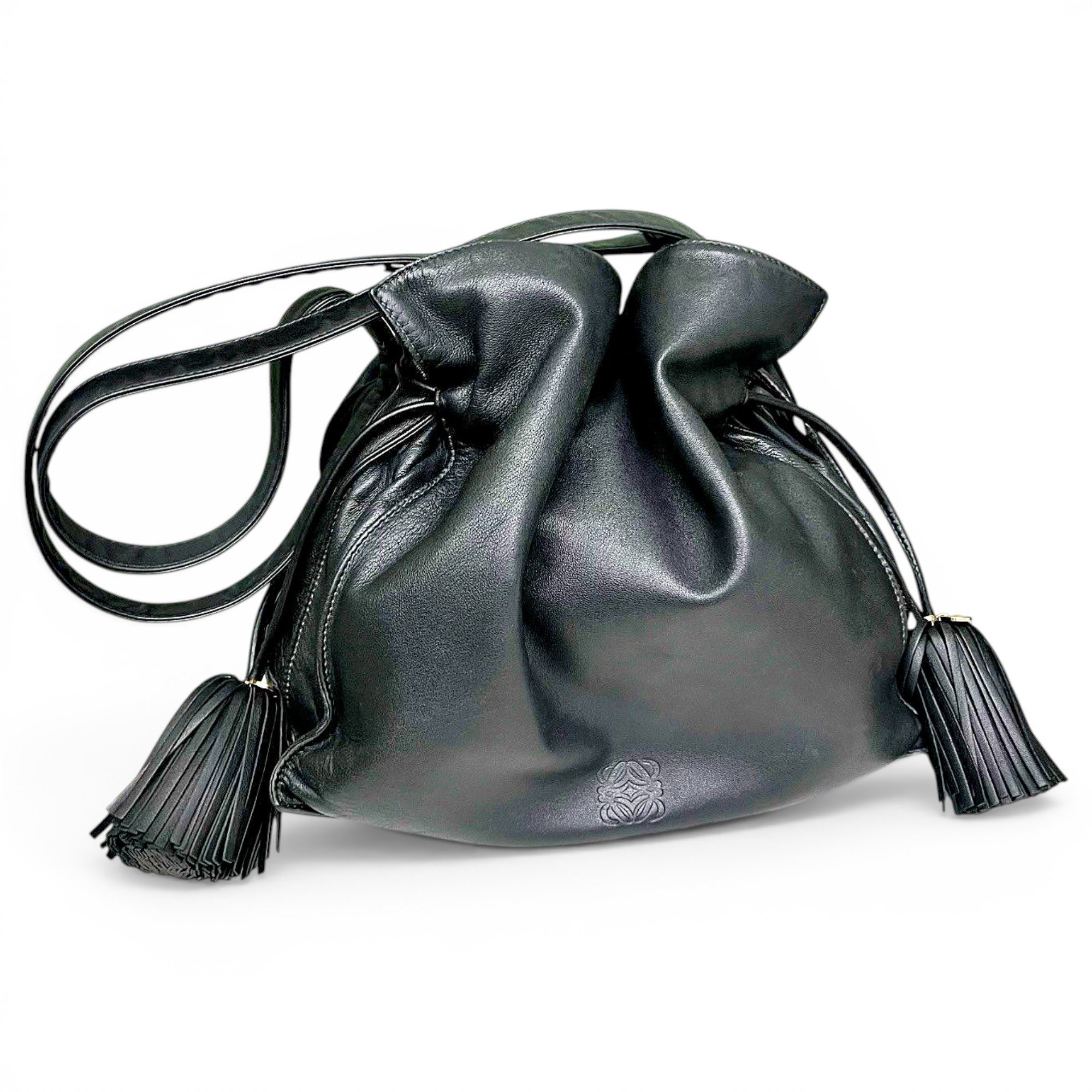 Flamenco leather handbag