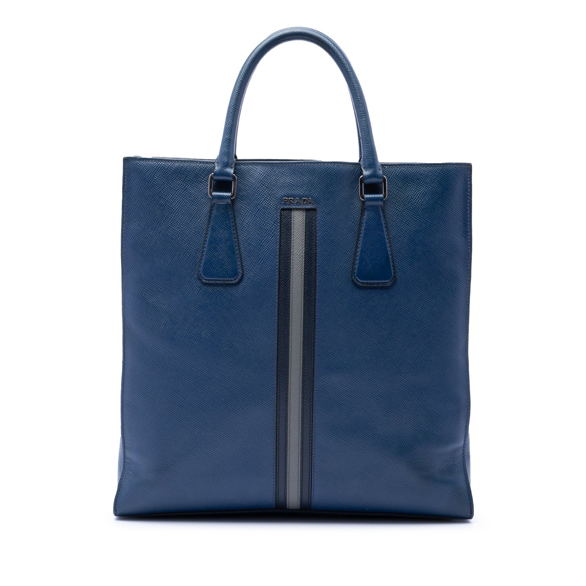 Leather tote