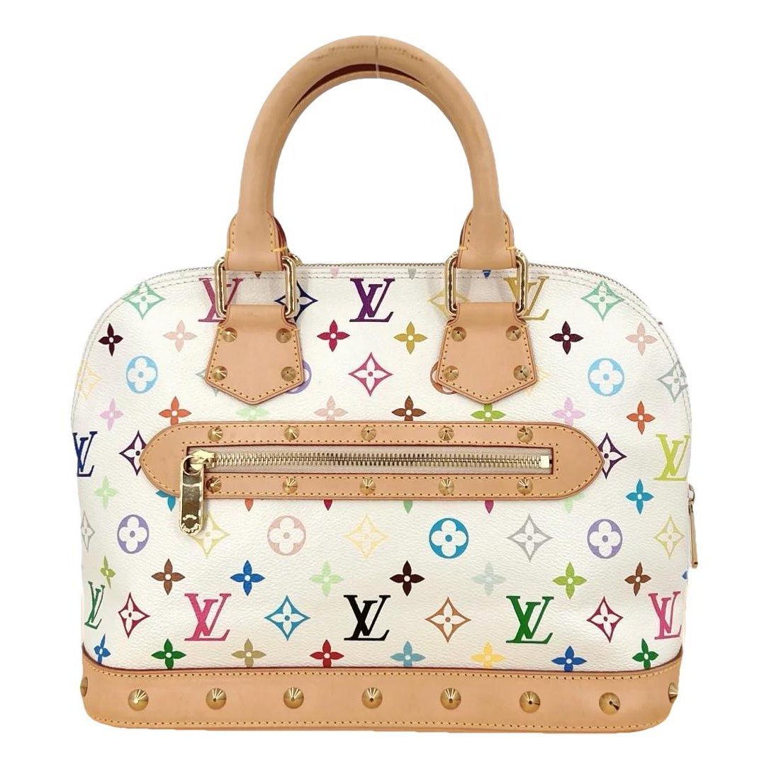Alma leather handbag
