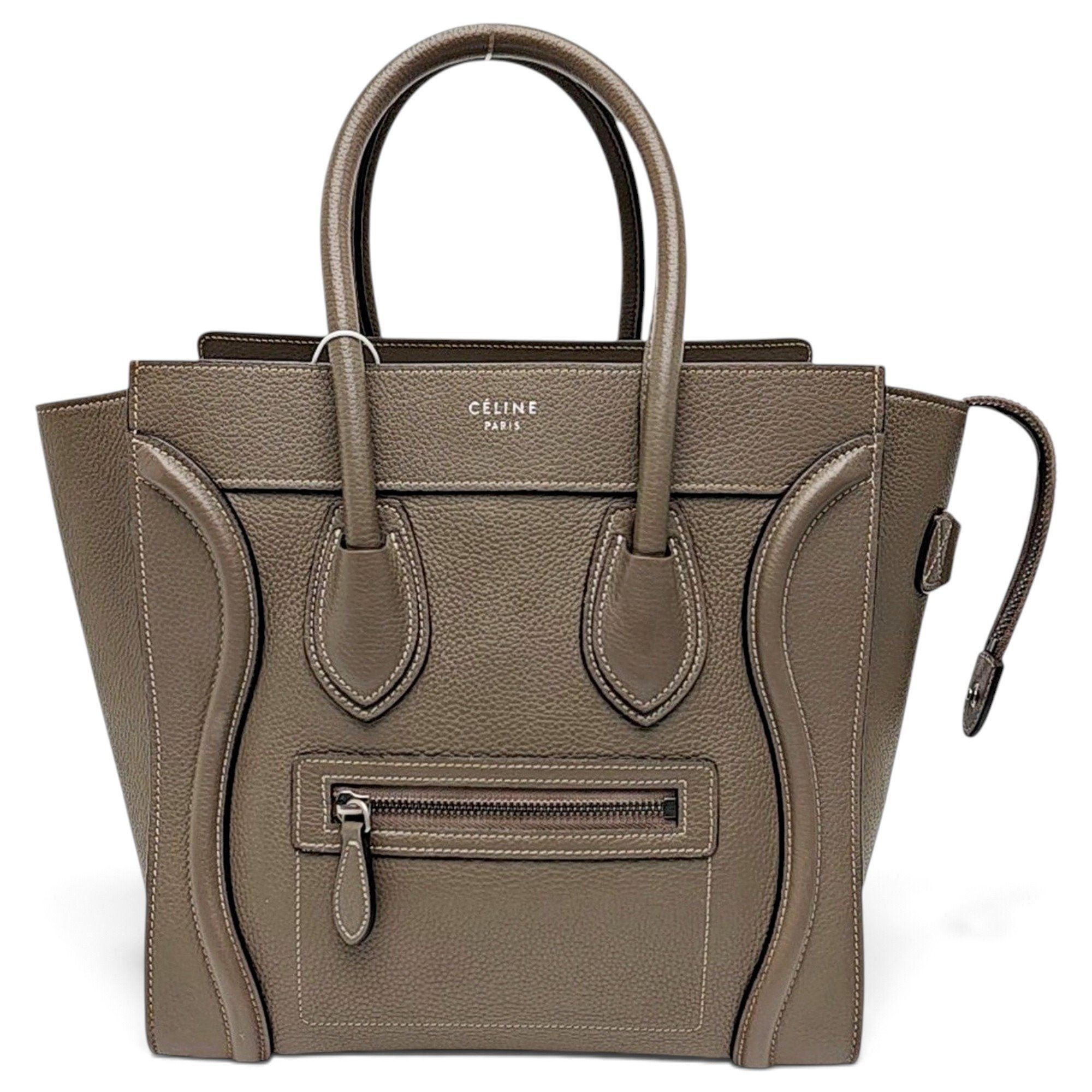 Luggage leather handbag