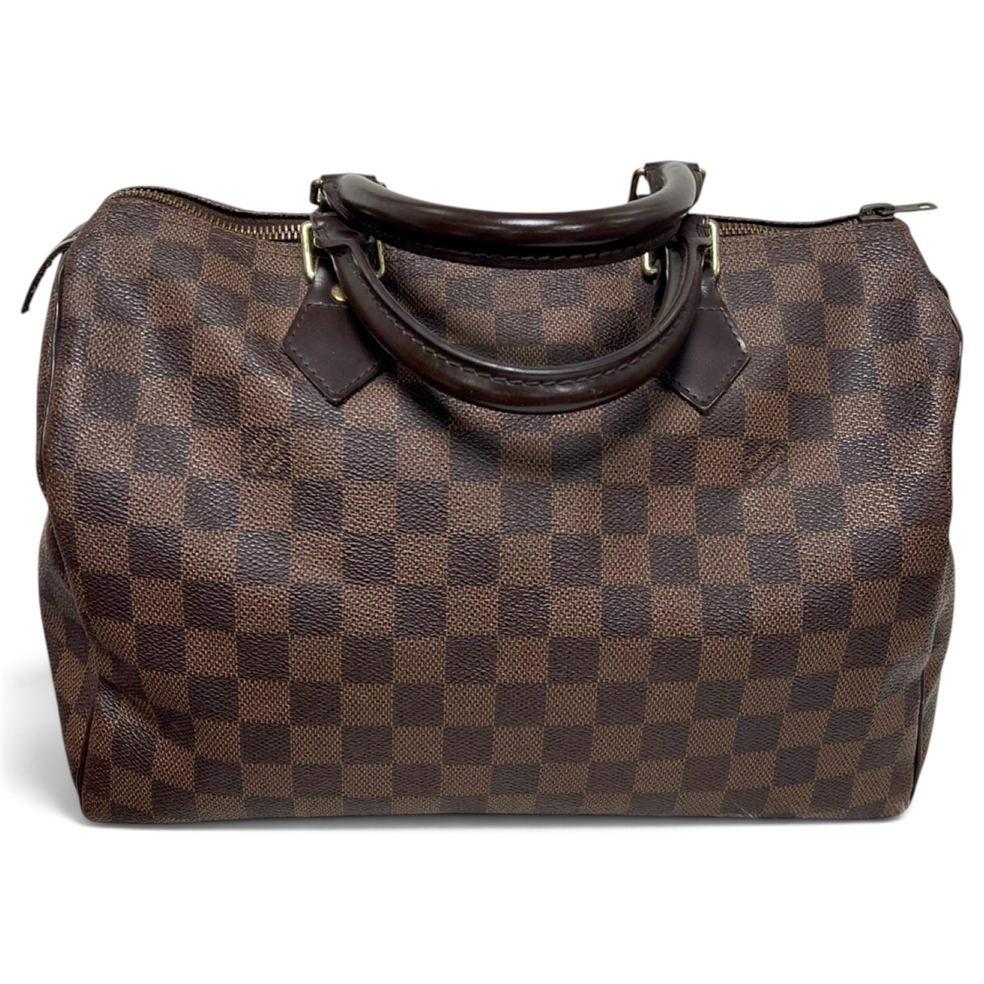 Speedy leather handbag
