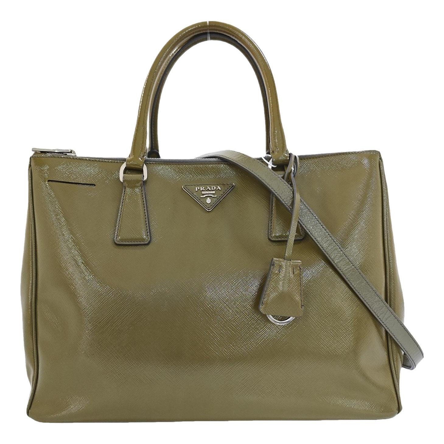 Galleria leather handbag