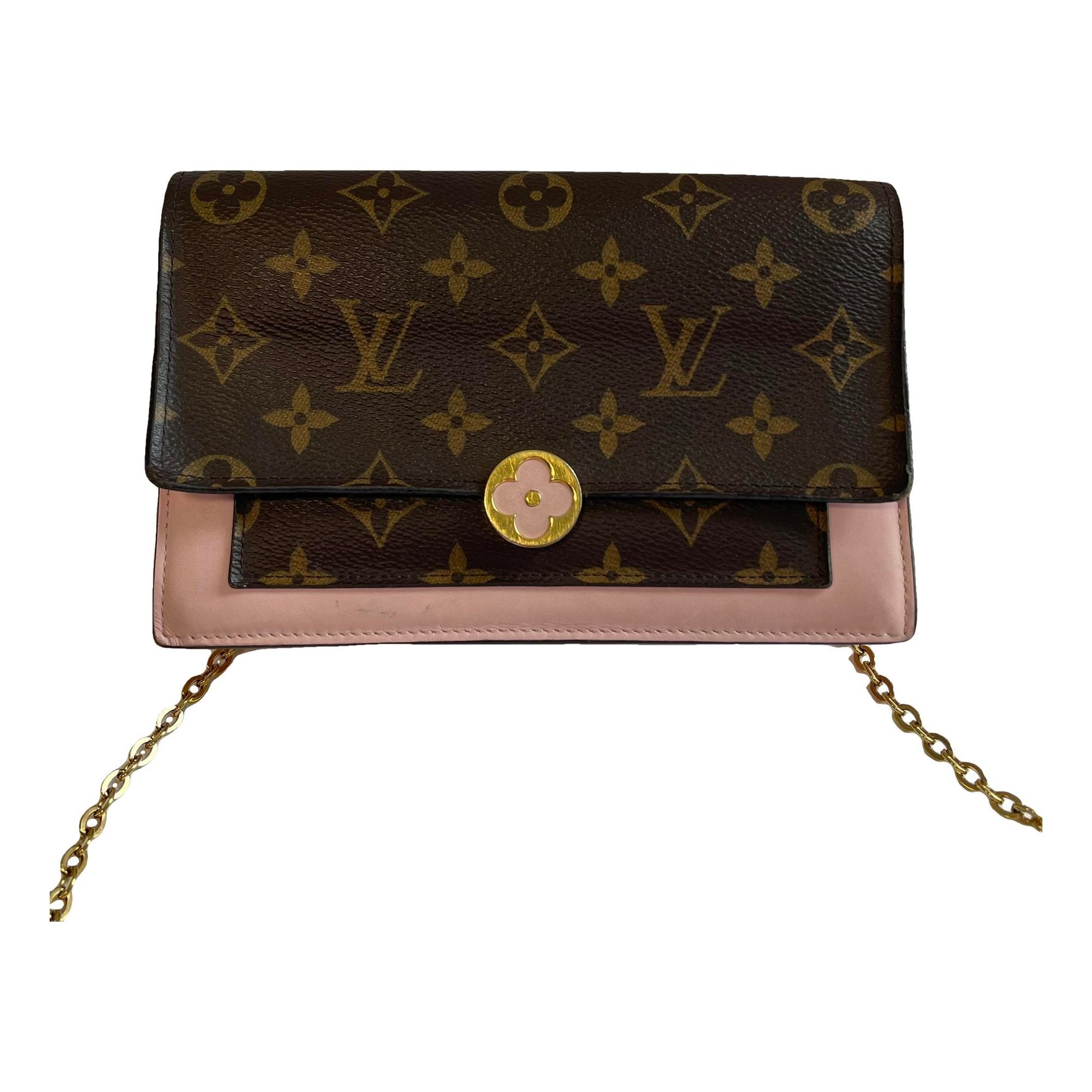 Flore chain leather handbag