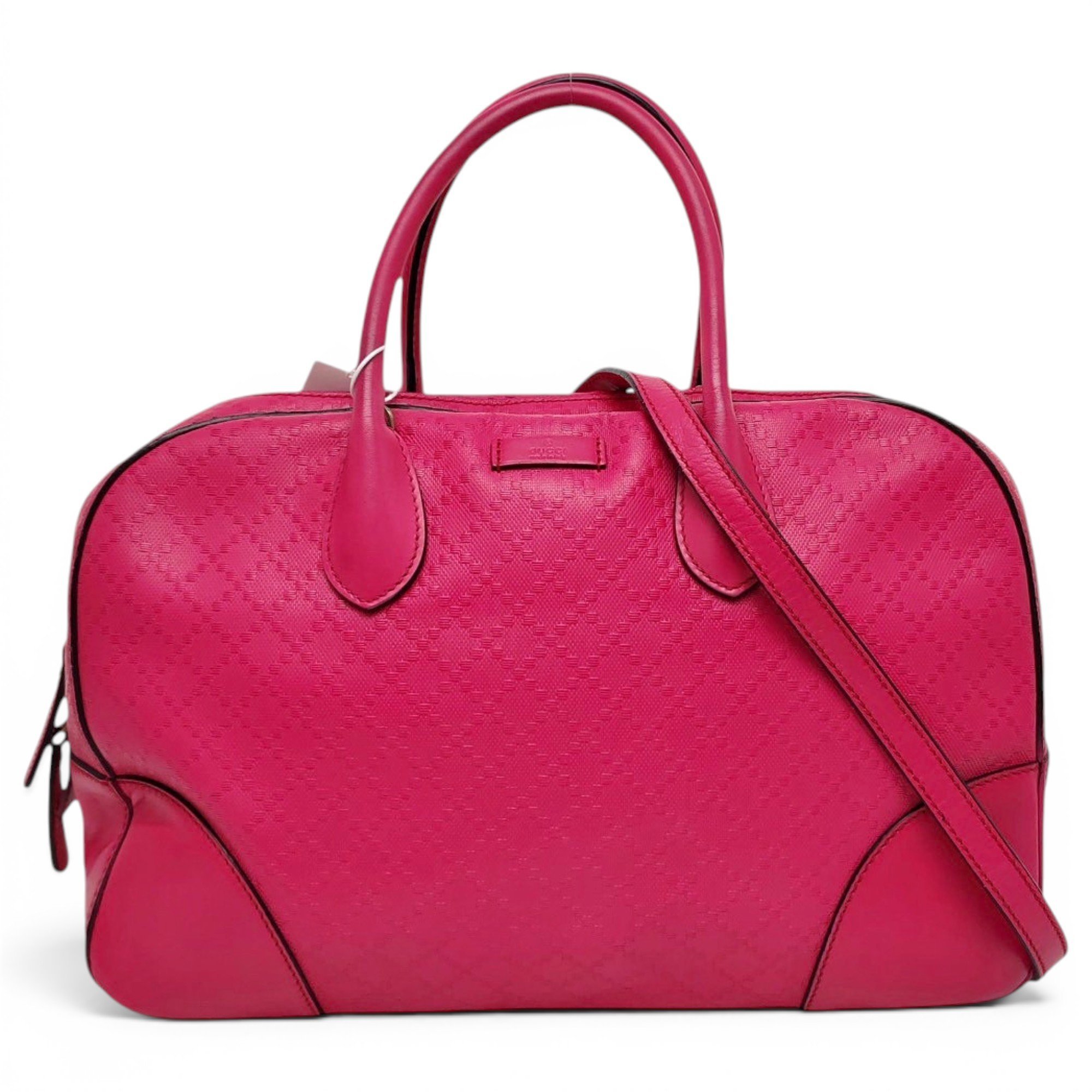 Leather tote