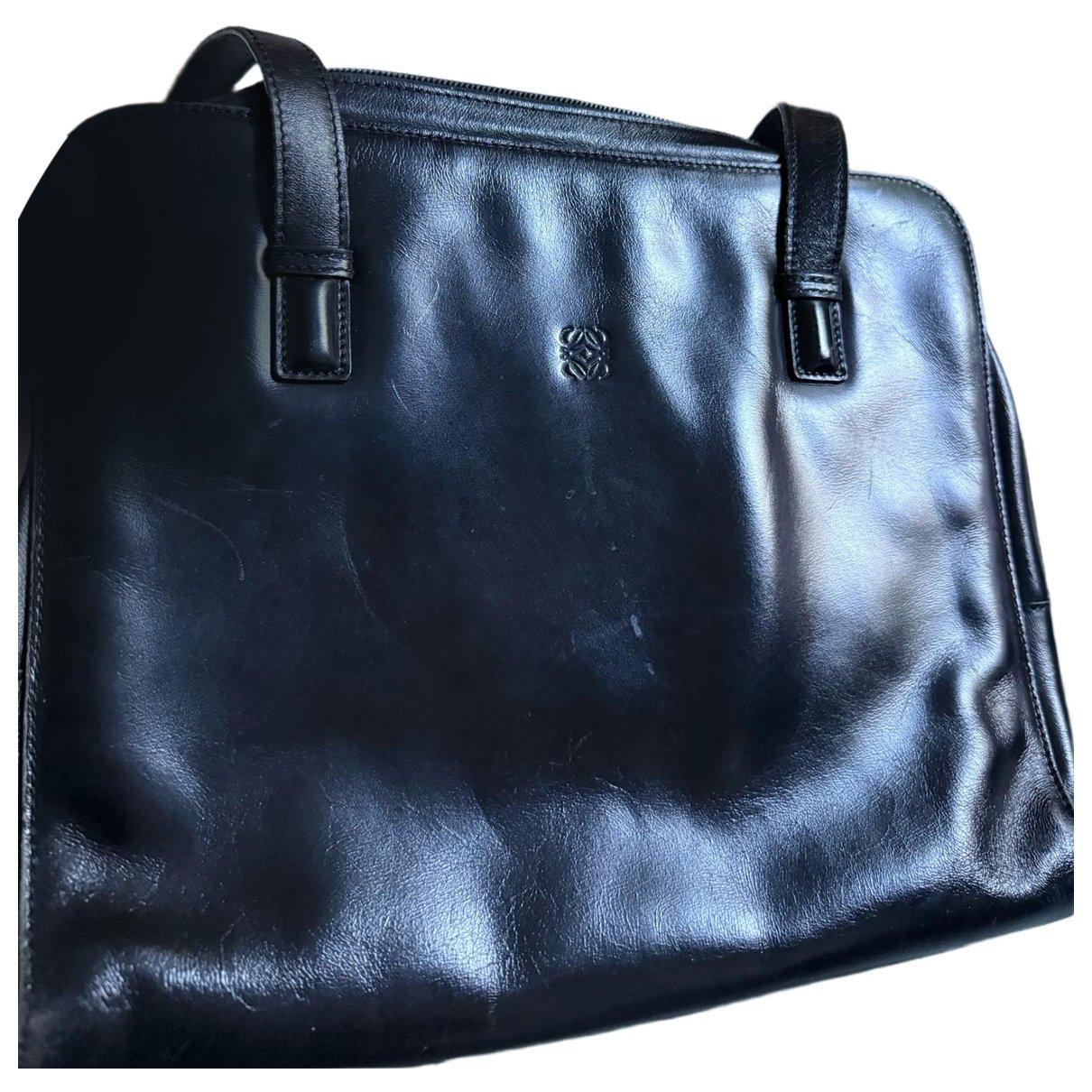 Leather handbag