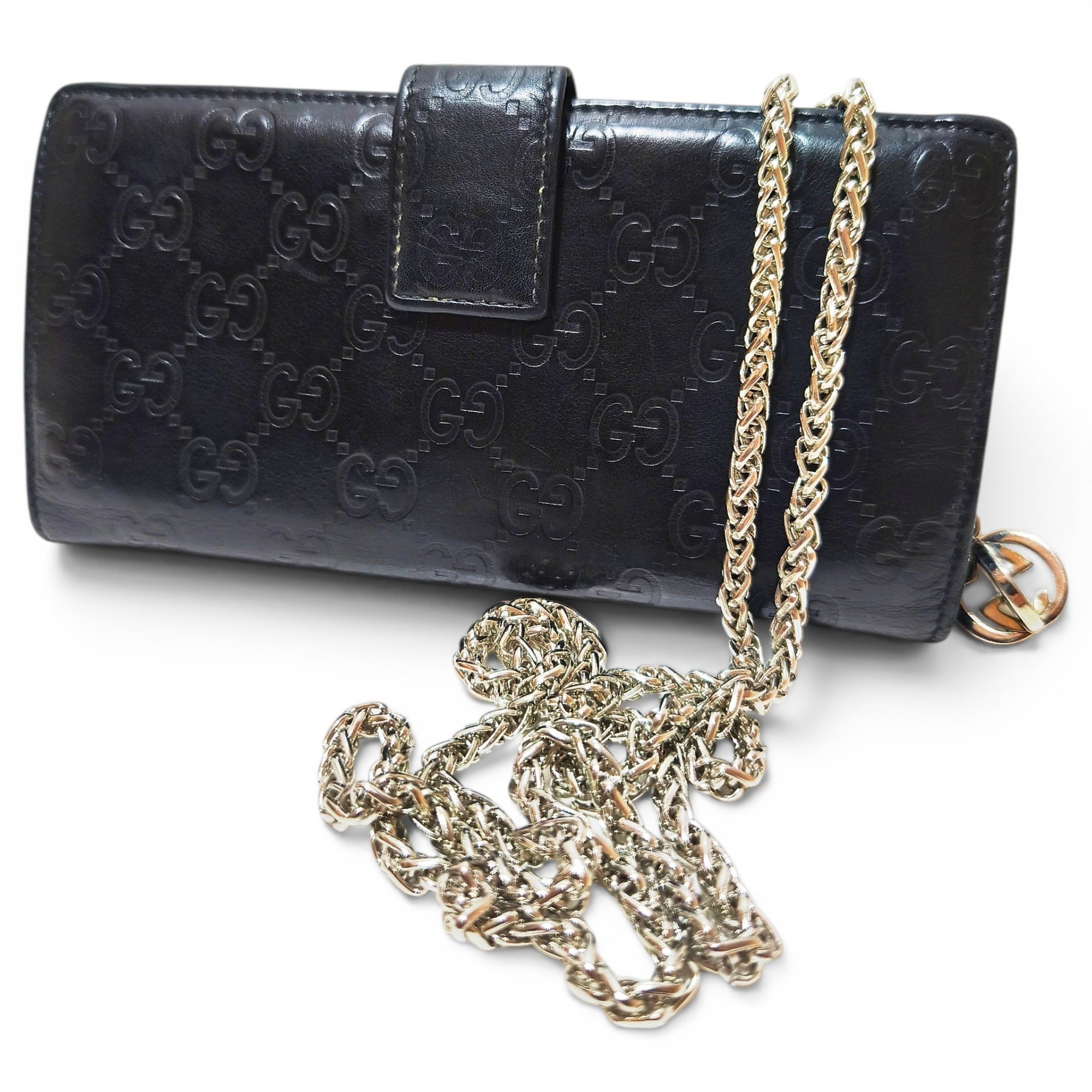 Leather crossbody bag