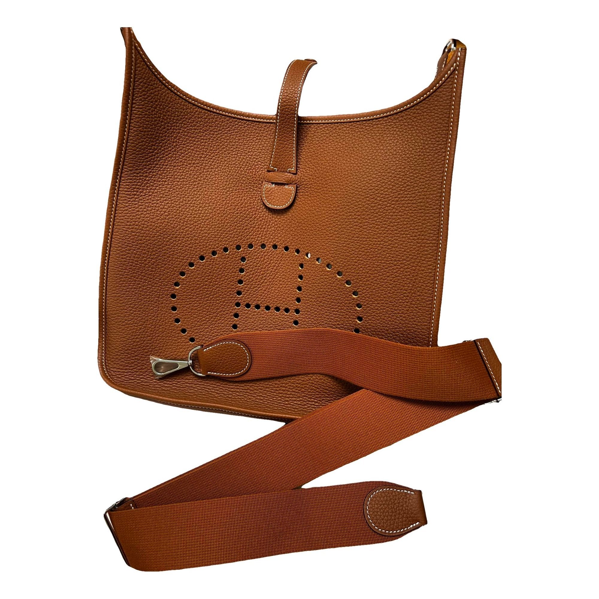 Evelyne leather crossbody bag