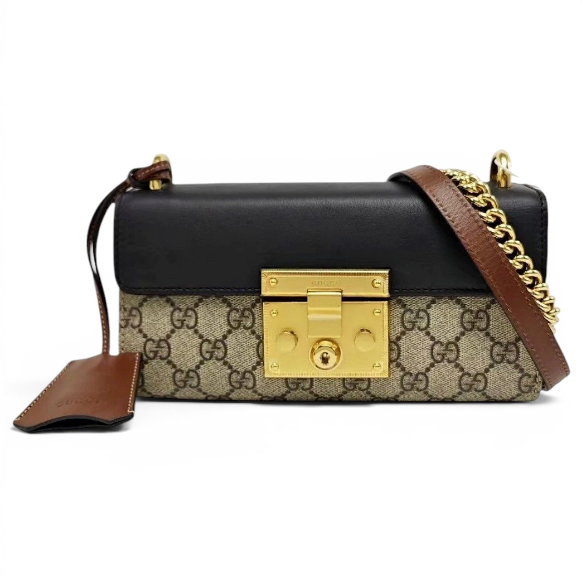 Leather crossbody bag