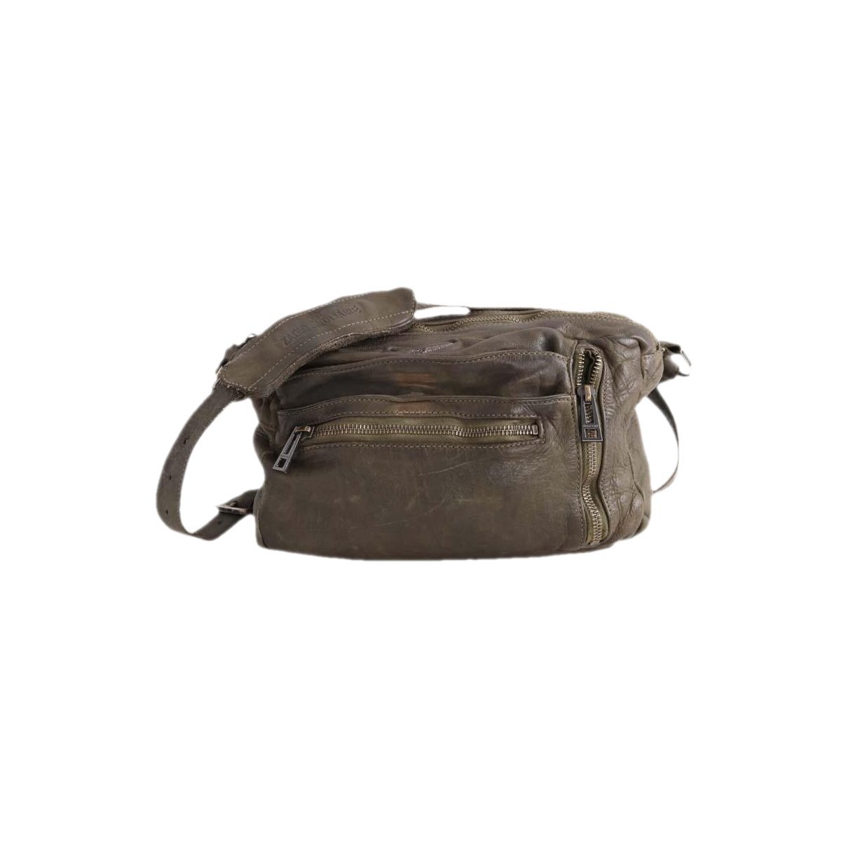 Leather crossbody bag
