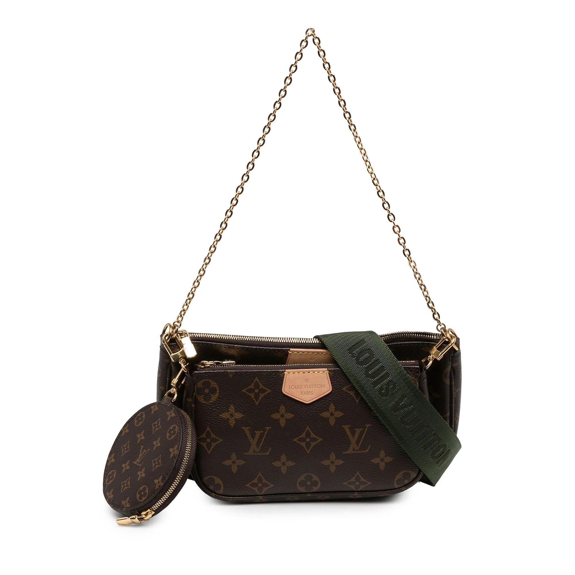 Pochette Accessoire leather handbag