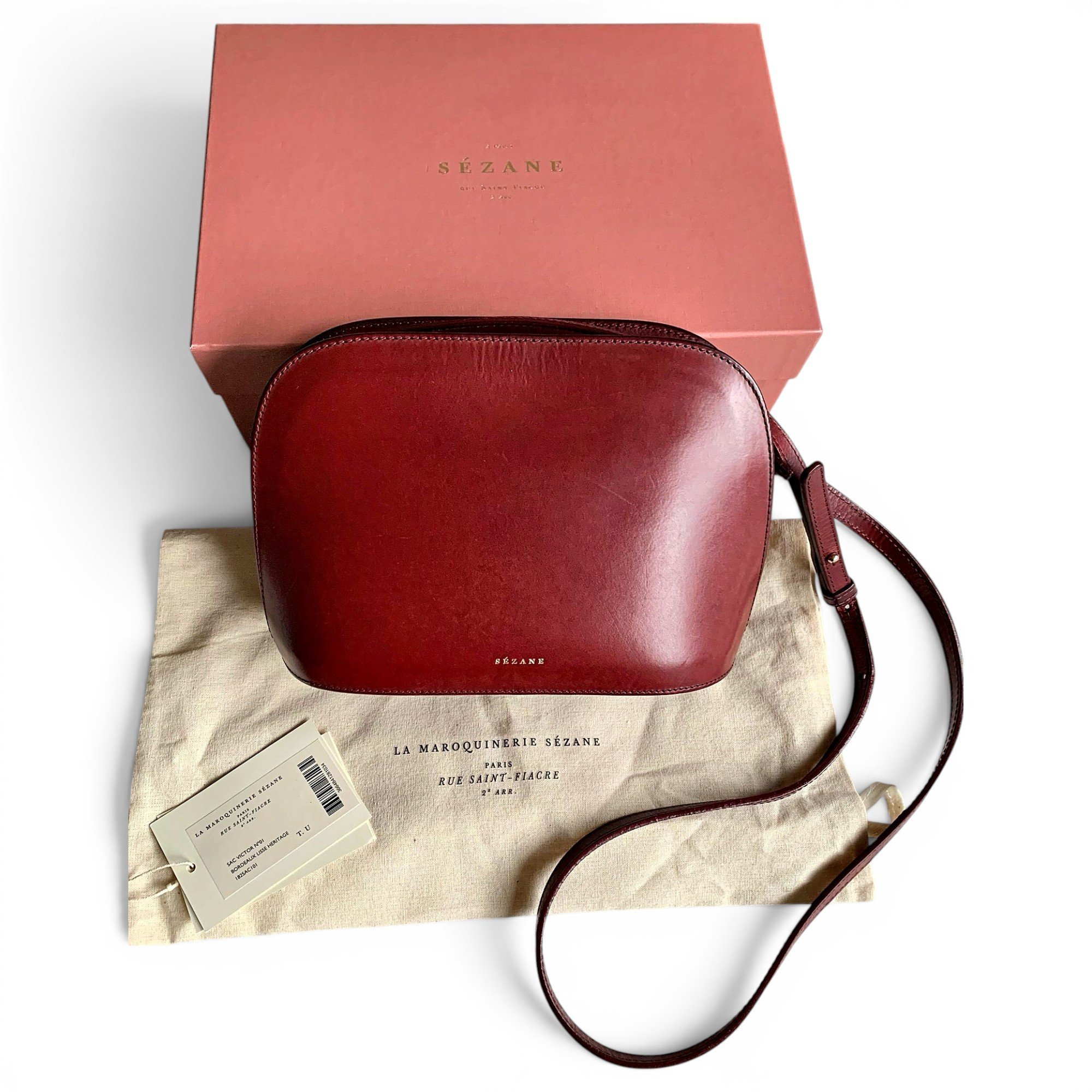 Victor leather crossbody bag