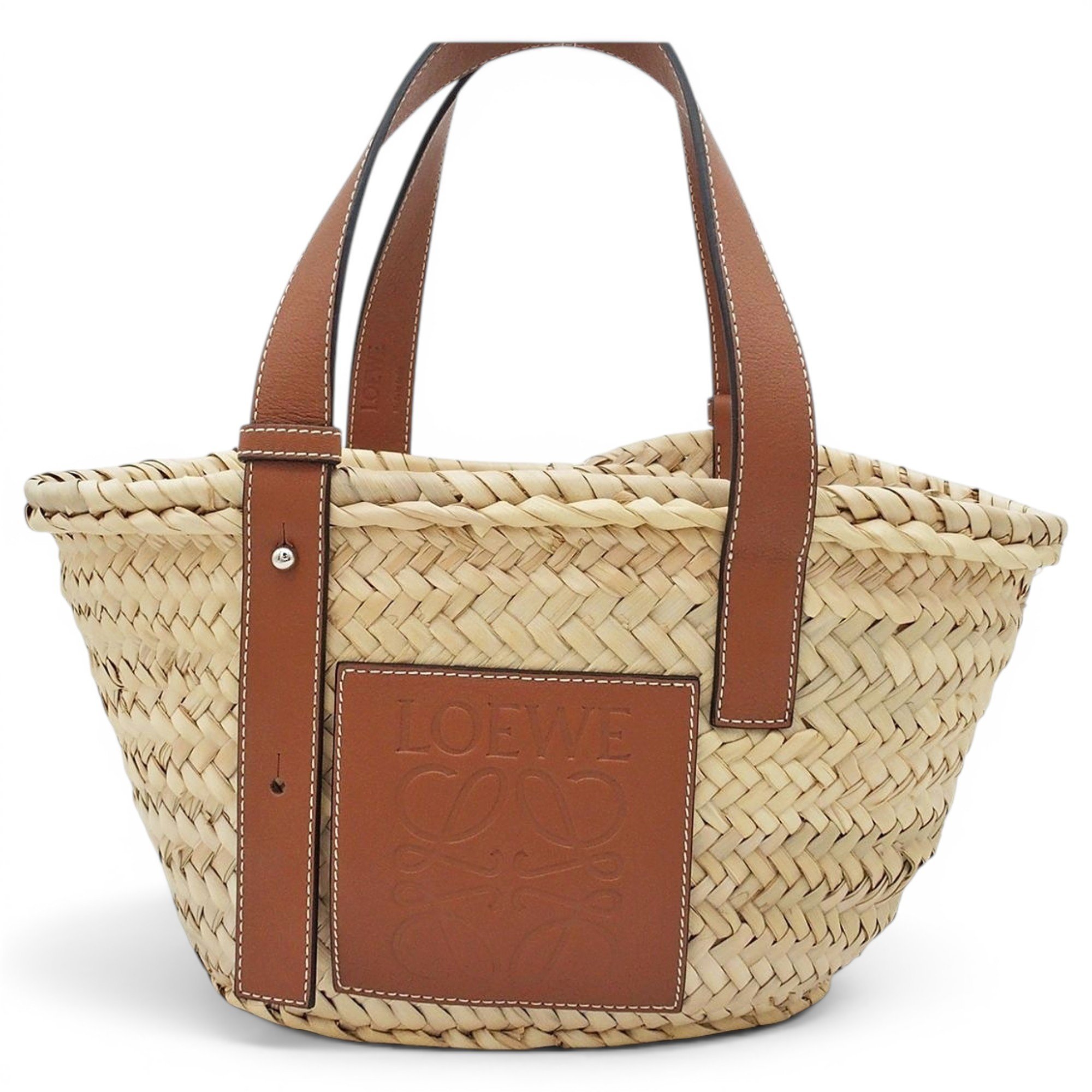 Basket Bag leather handbag