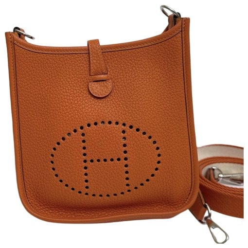 Evelyne leather handbag