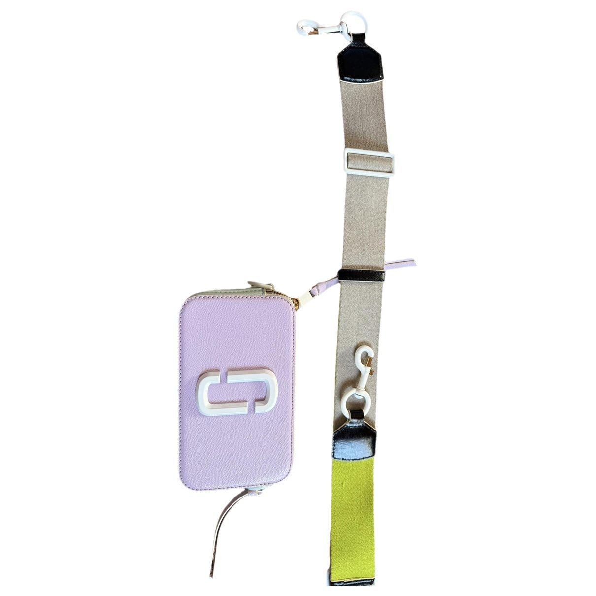 Snapshot patent leather crossbody bag