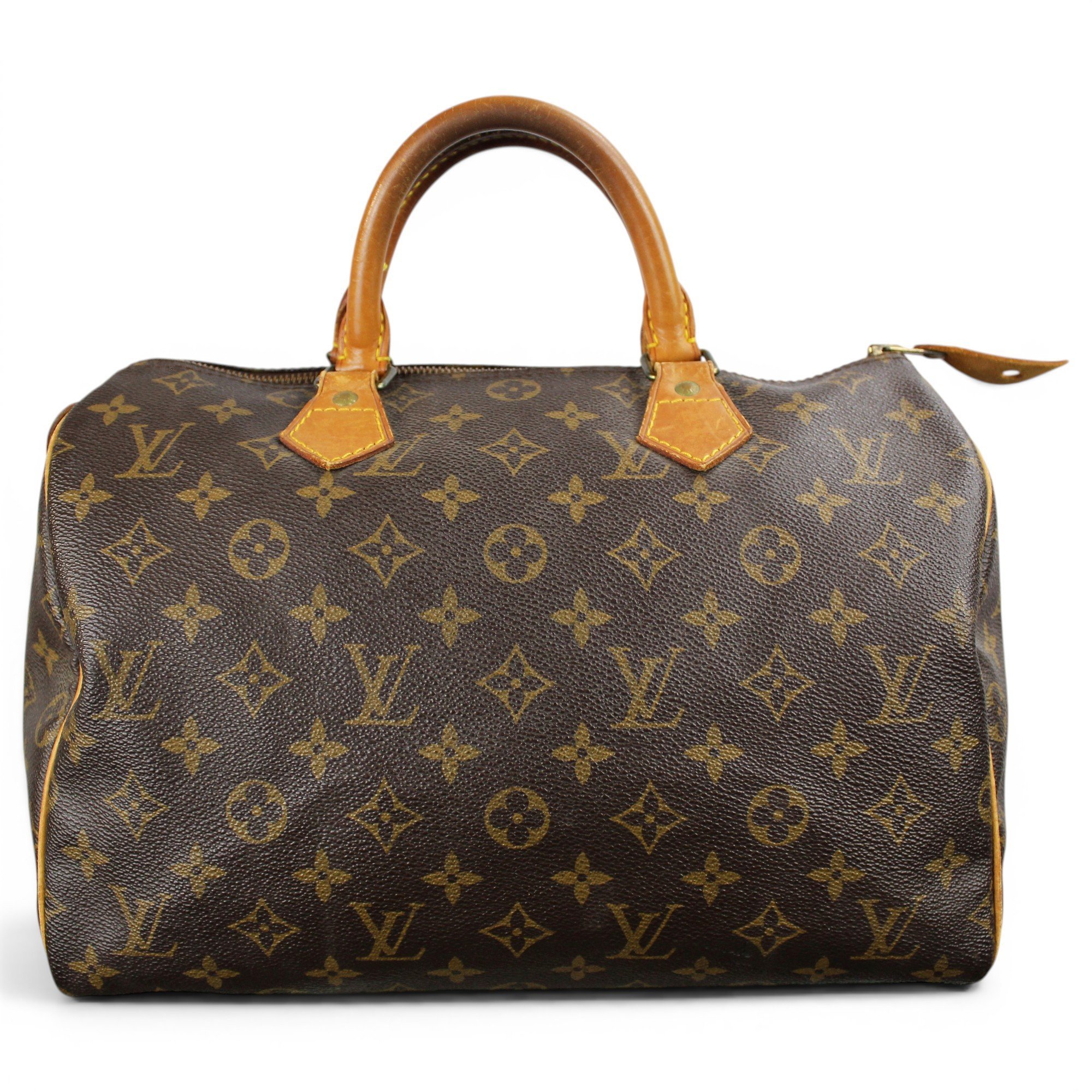 Louis Vuitton Speedy leather handbag