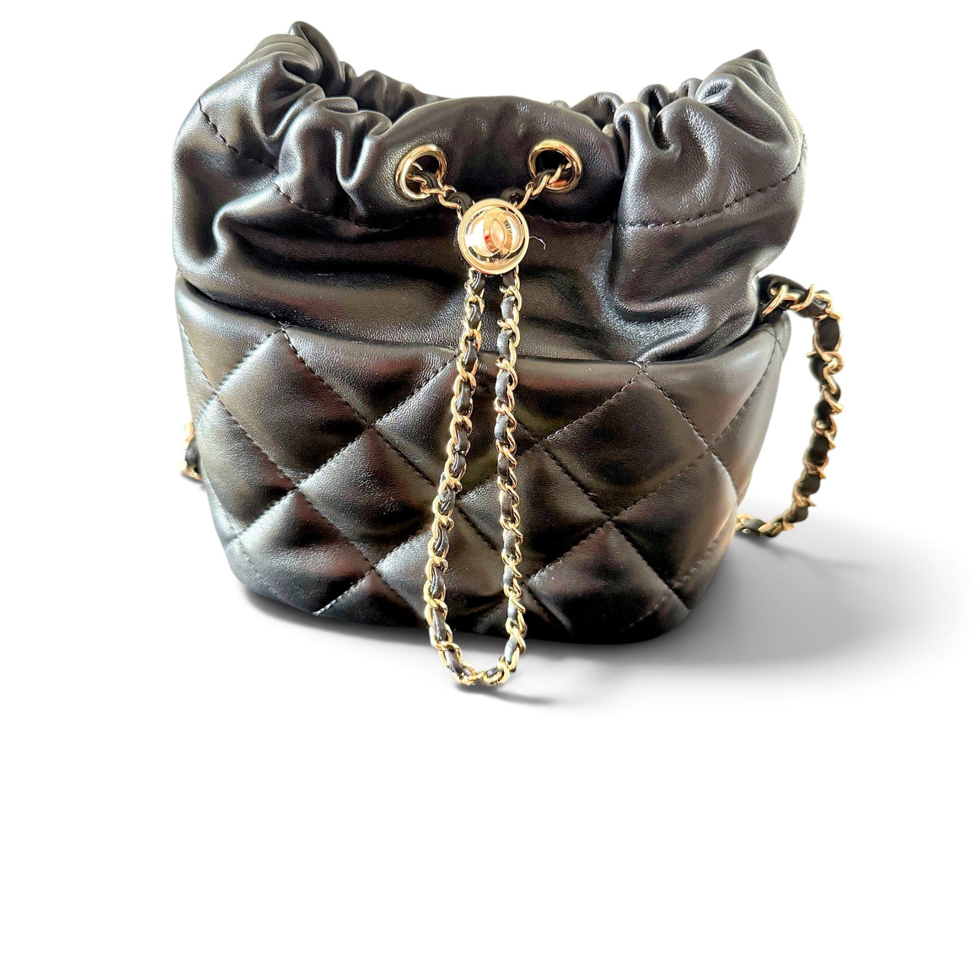 Gabrielle Bucket leather bag