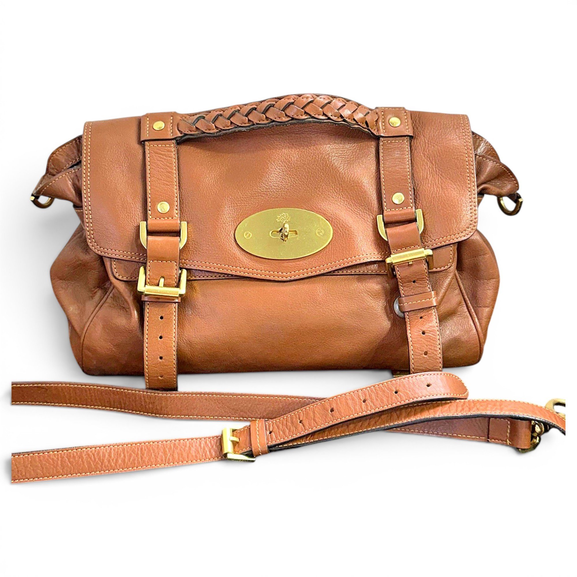 Alexa leather handbag
