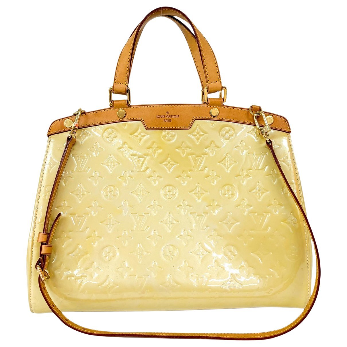 Bréa patent leather handbag
