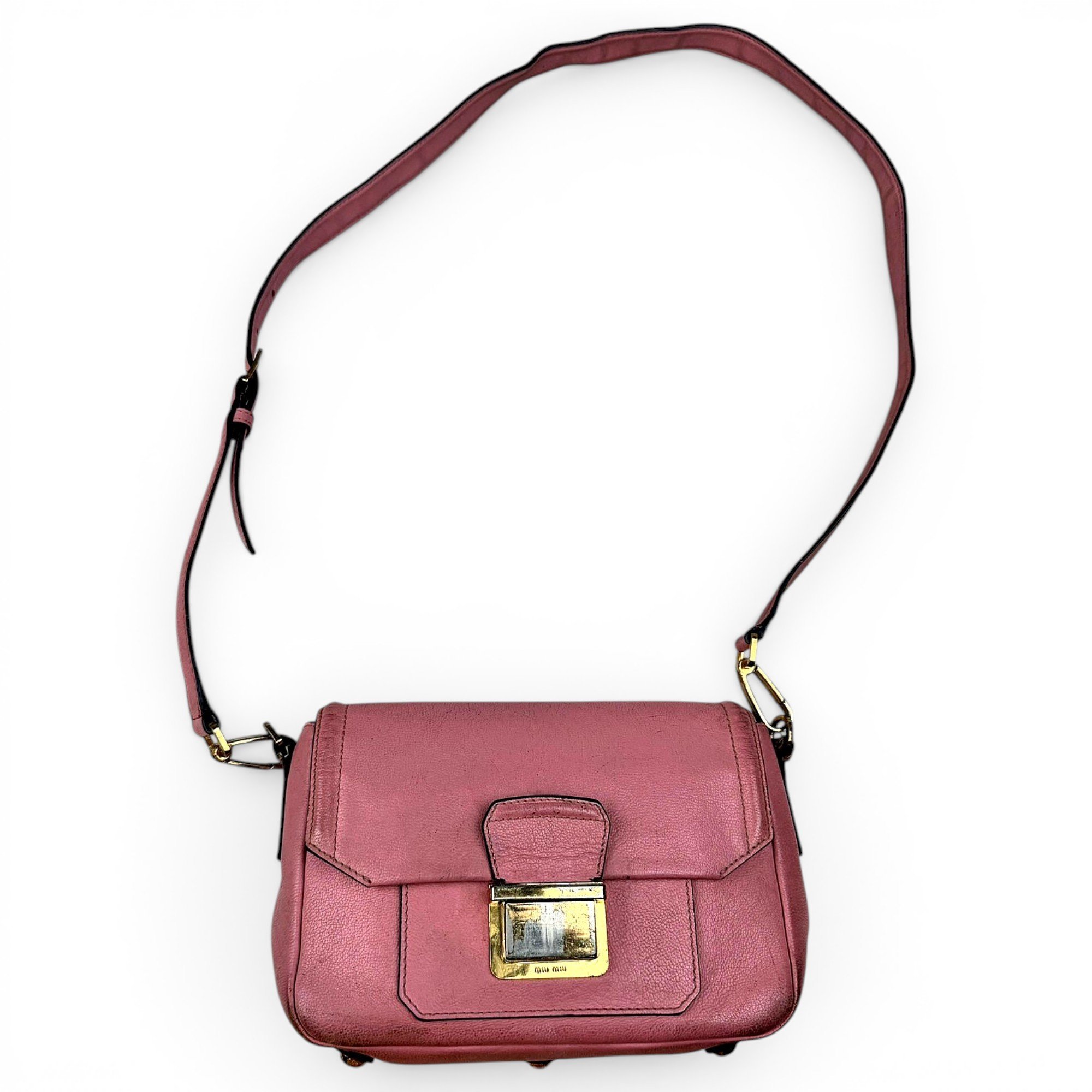 Leather crossbody bag