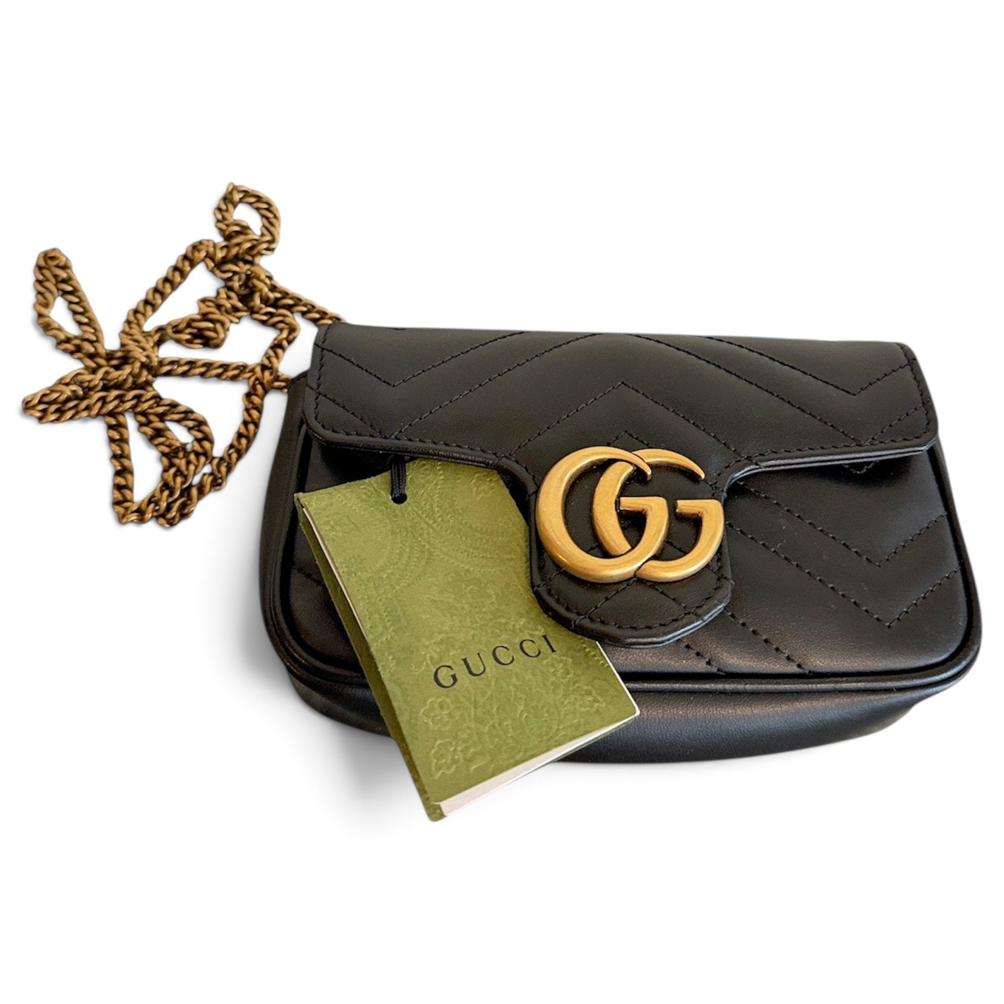 GG Marmont Flap leather crossbody bag