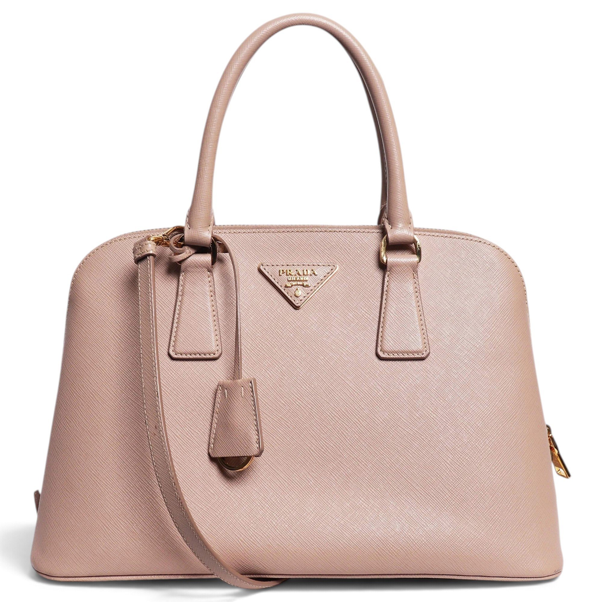 Promenade leather handbag