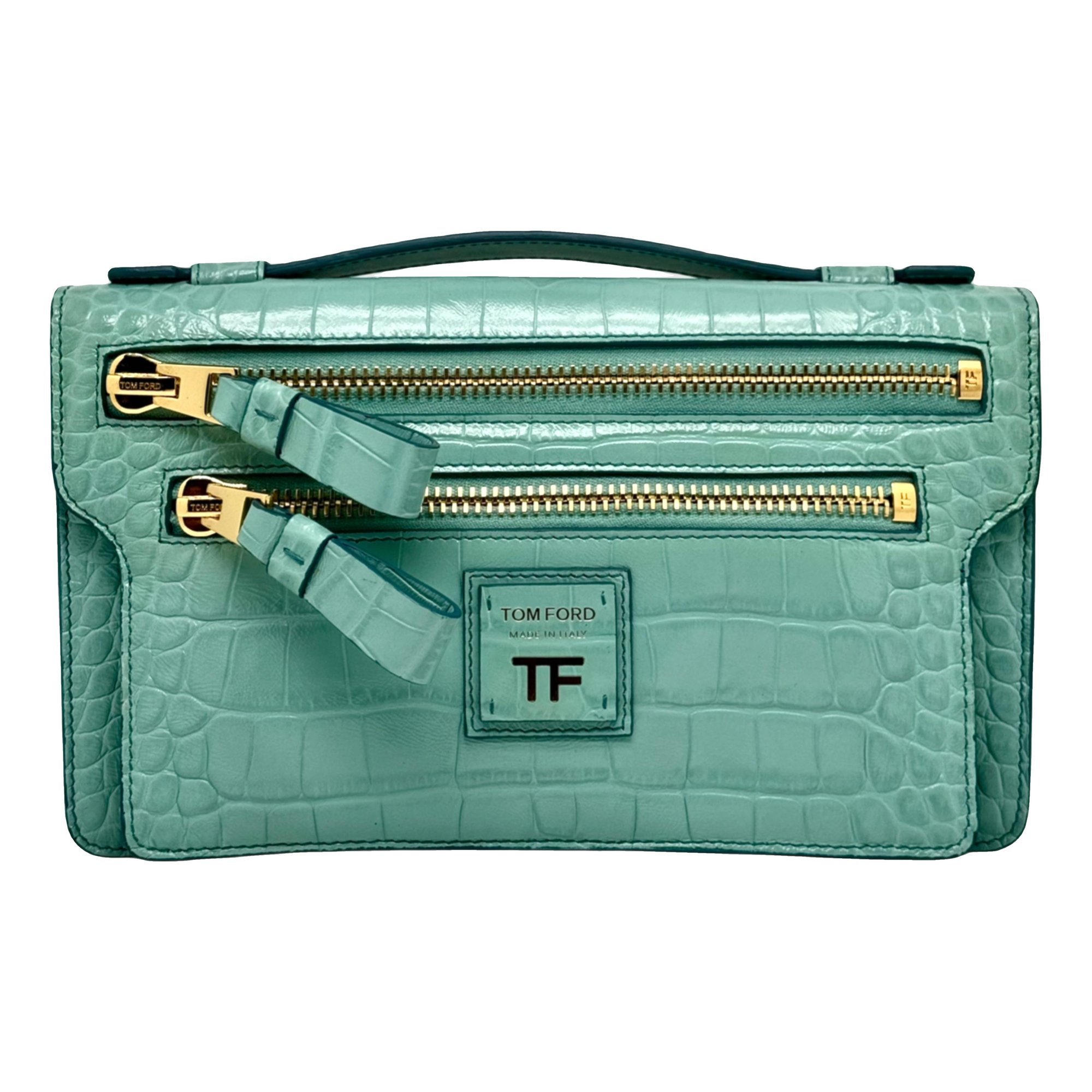 Tom Ford Icon leather clutch bag