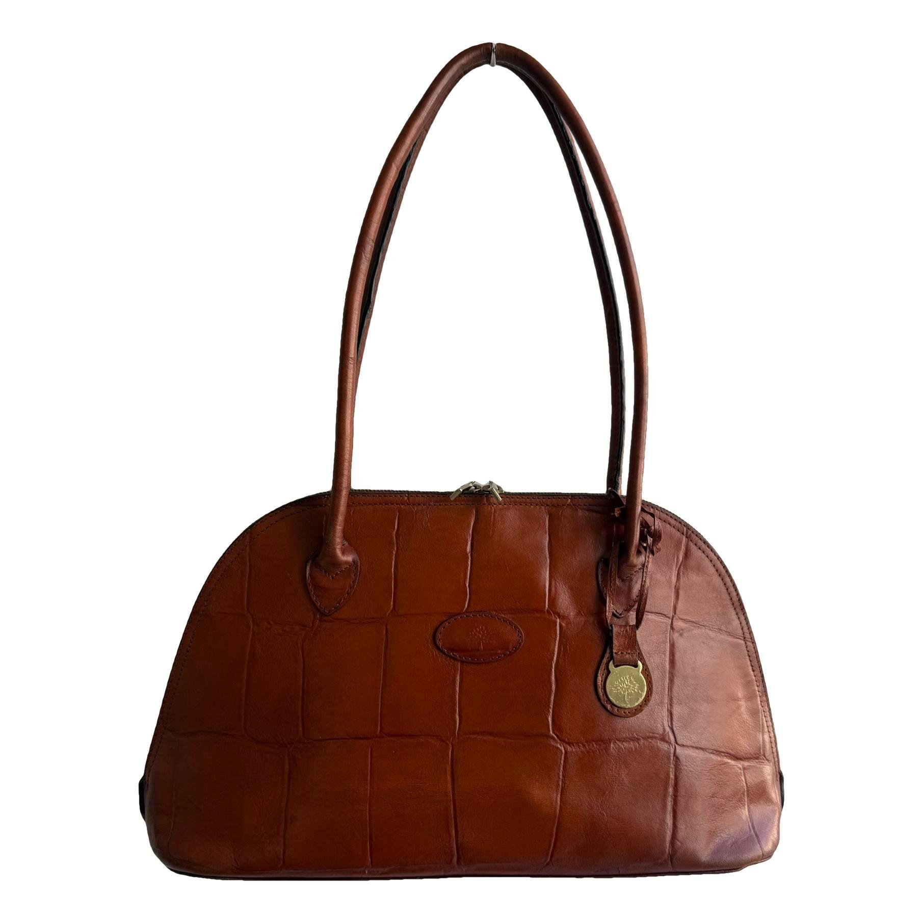 Leather tote