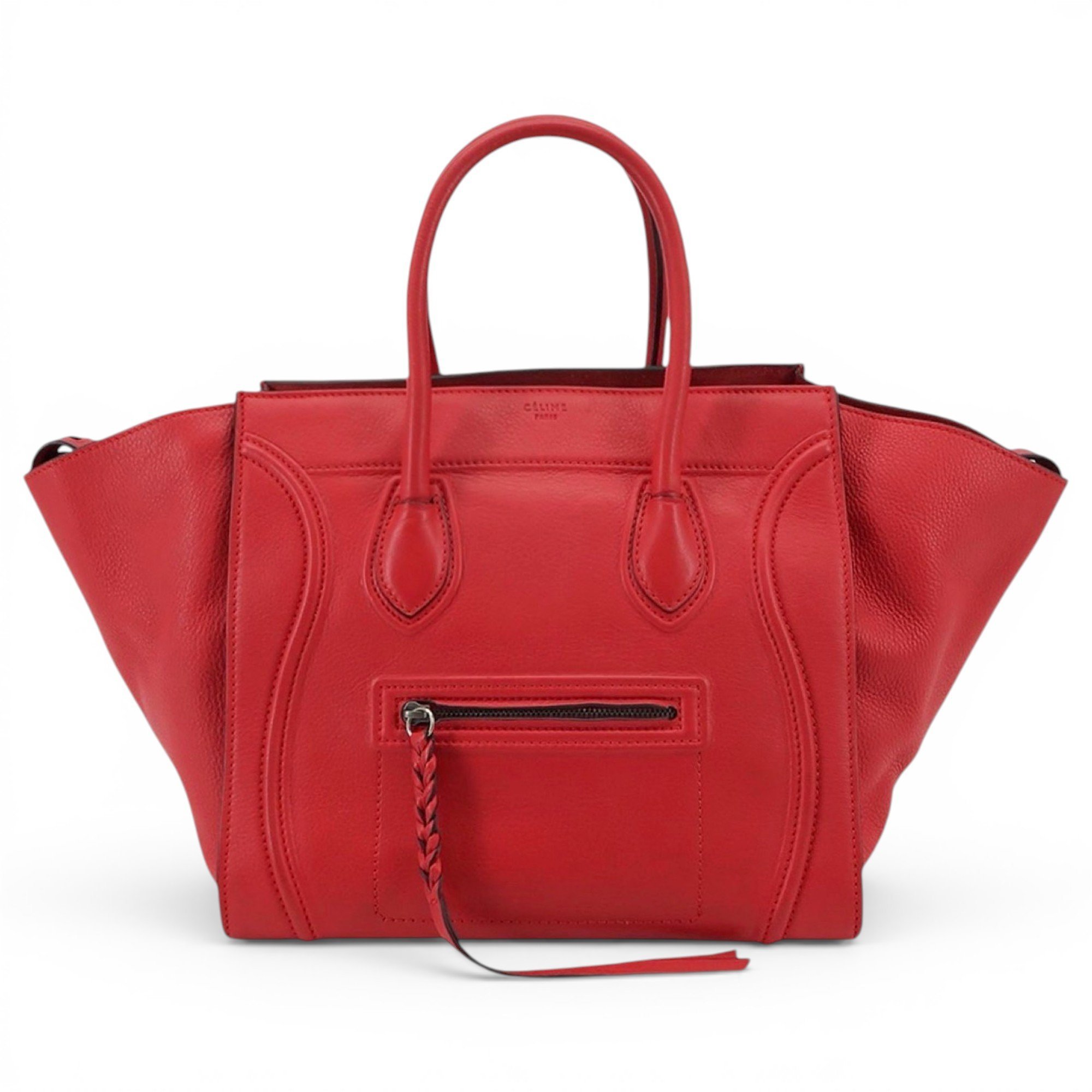 Celine Luggage Phantom leather handbag