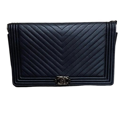 Wallet On Chain Boy leather handbag
