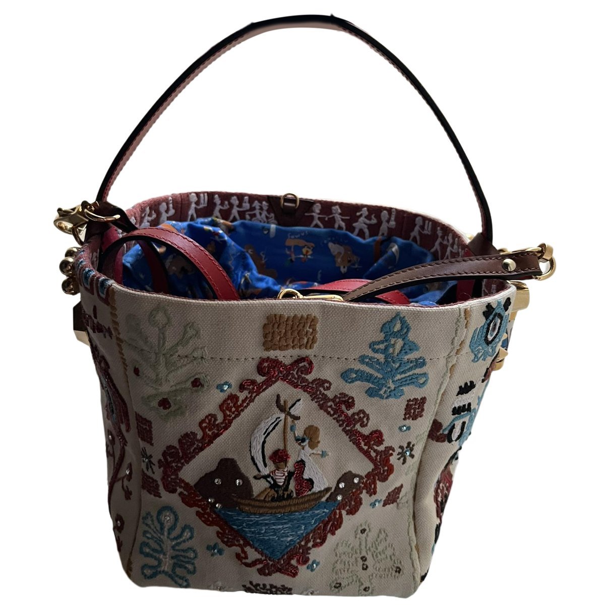 Leather handbag