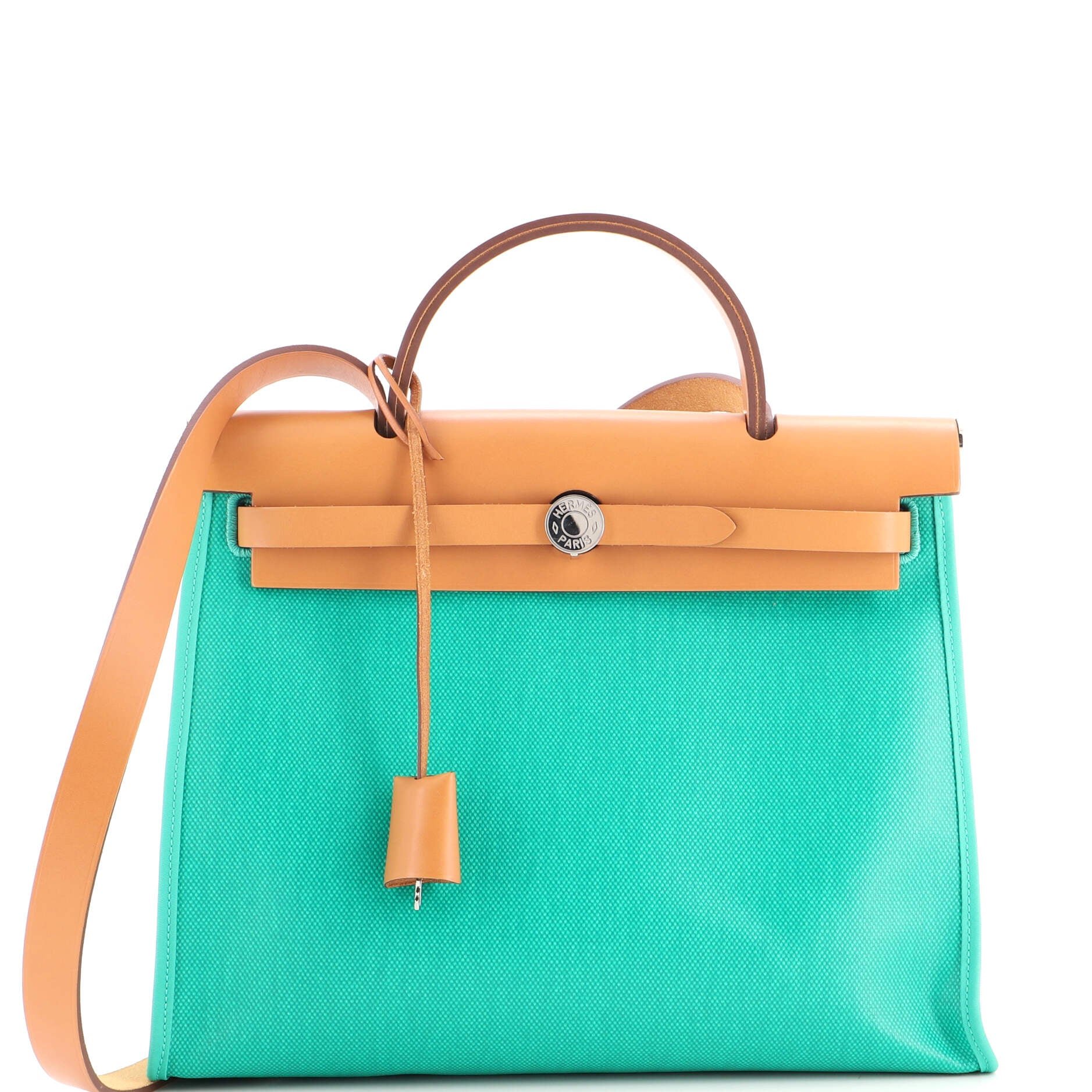 Herbag Zip Berline Vache Canvas and Leather 31