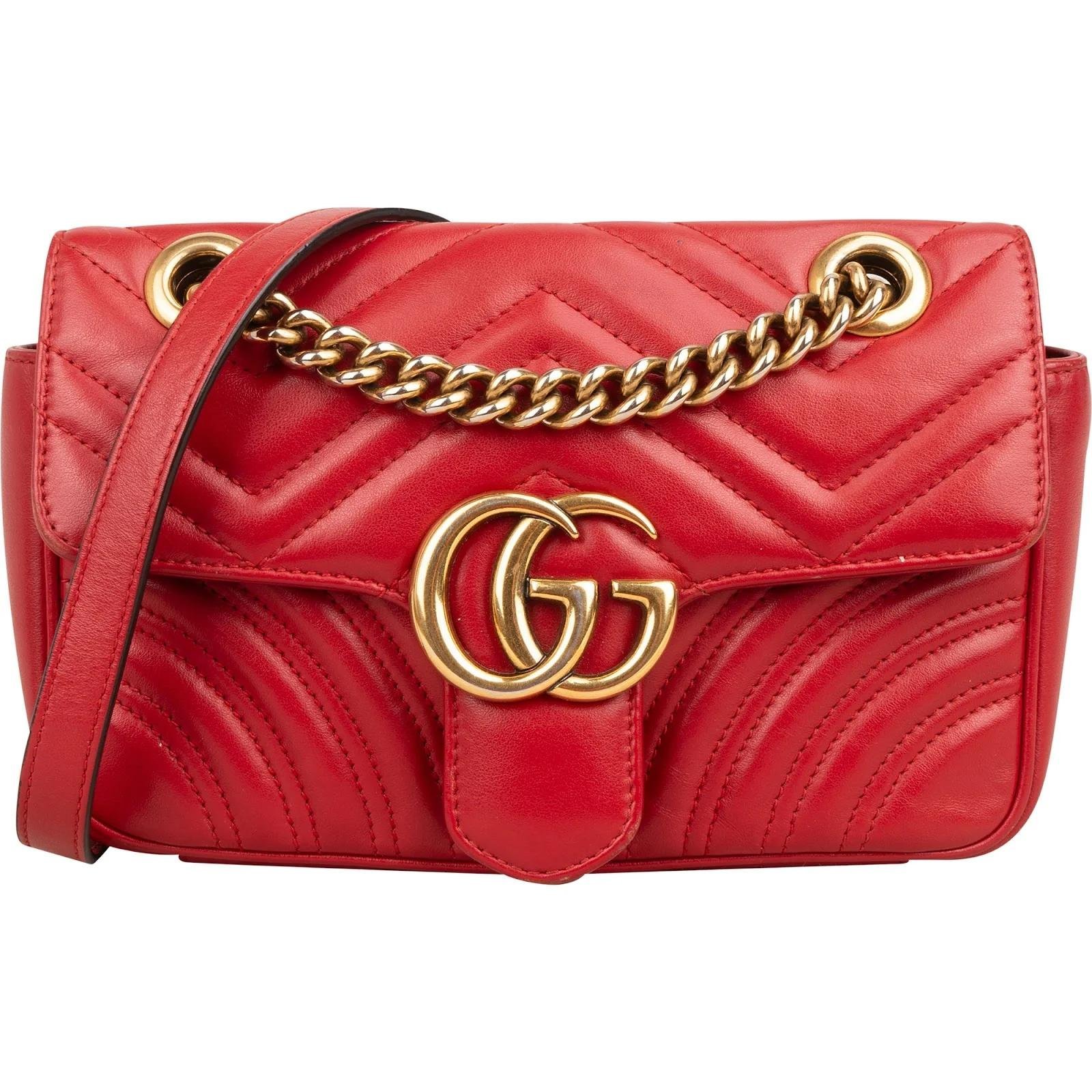 GG Marmont leather crossbody bag