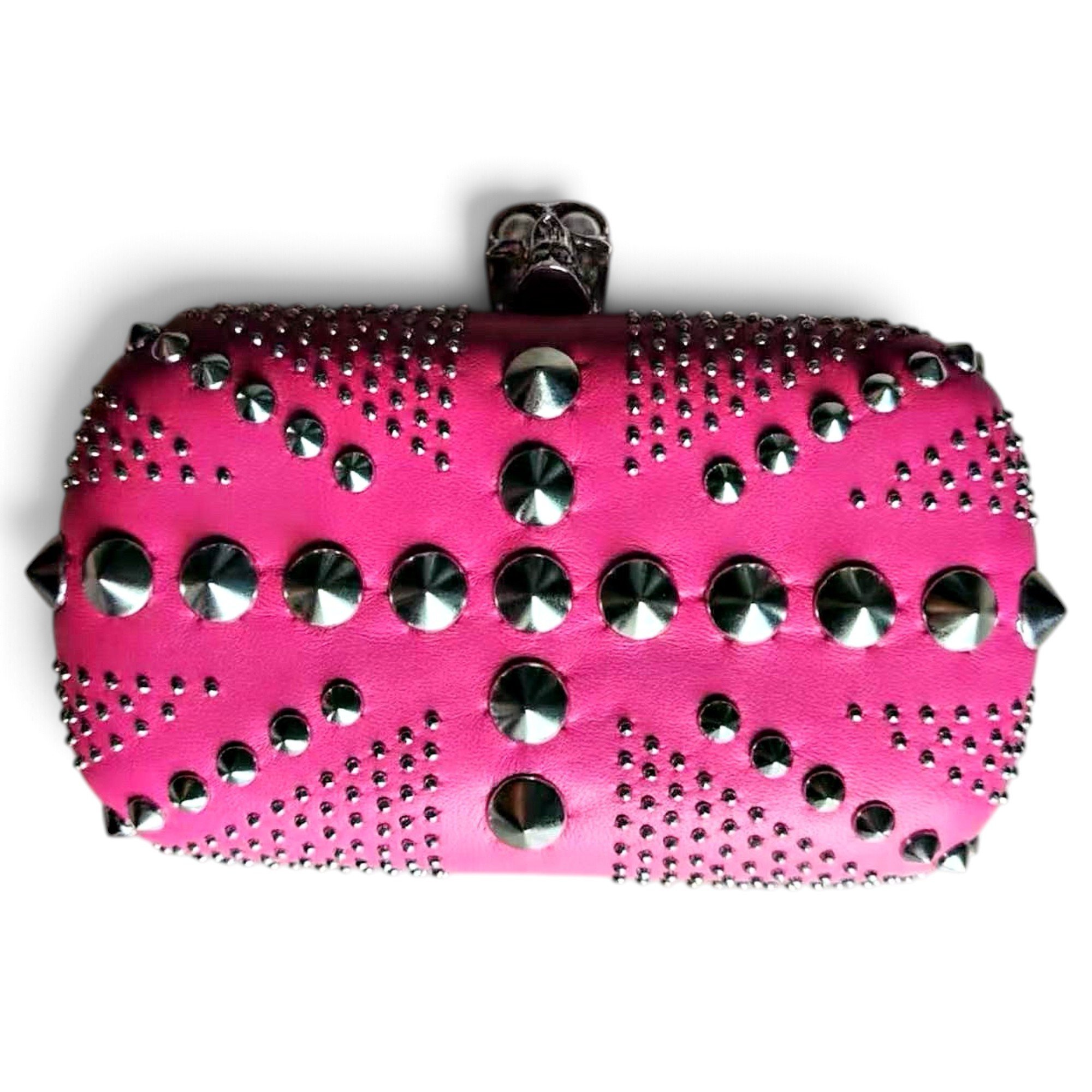 Skull clutch bag