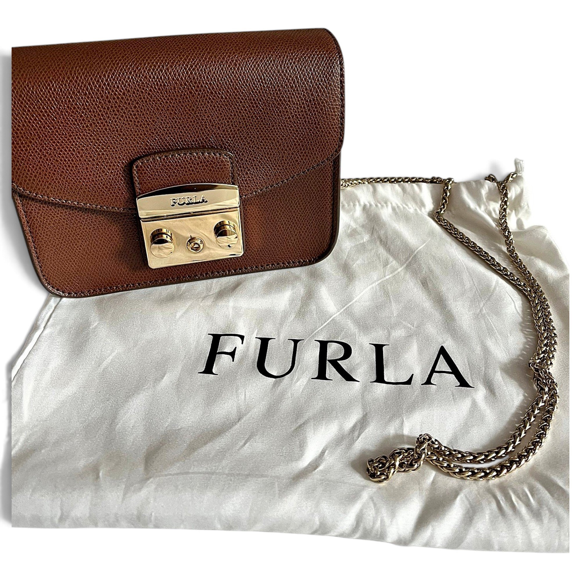 Metropolis leather handbag